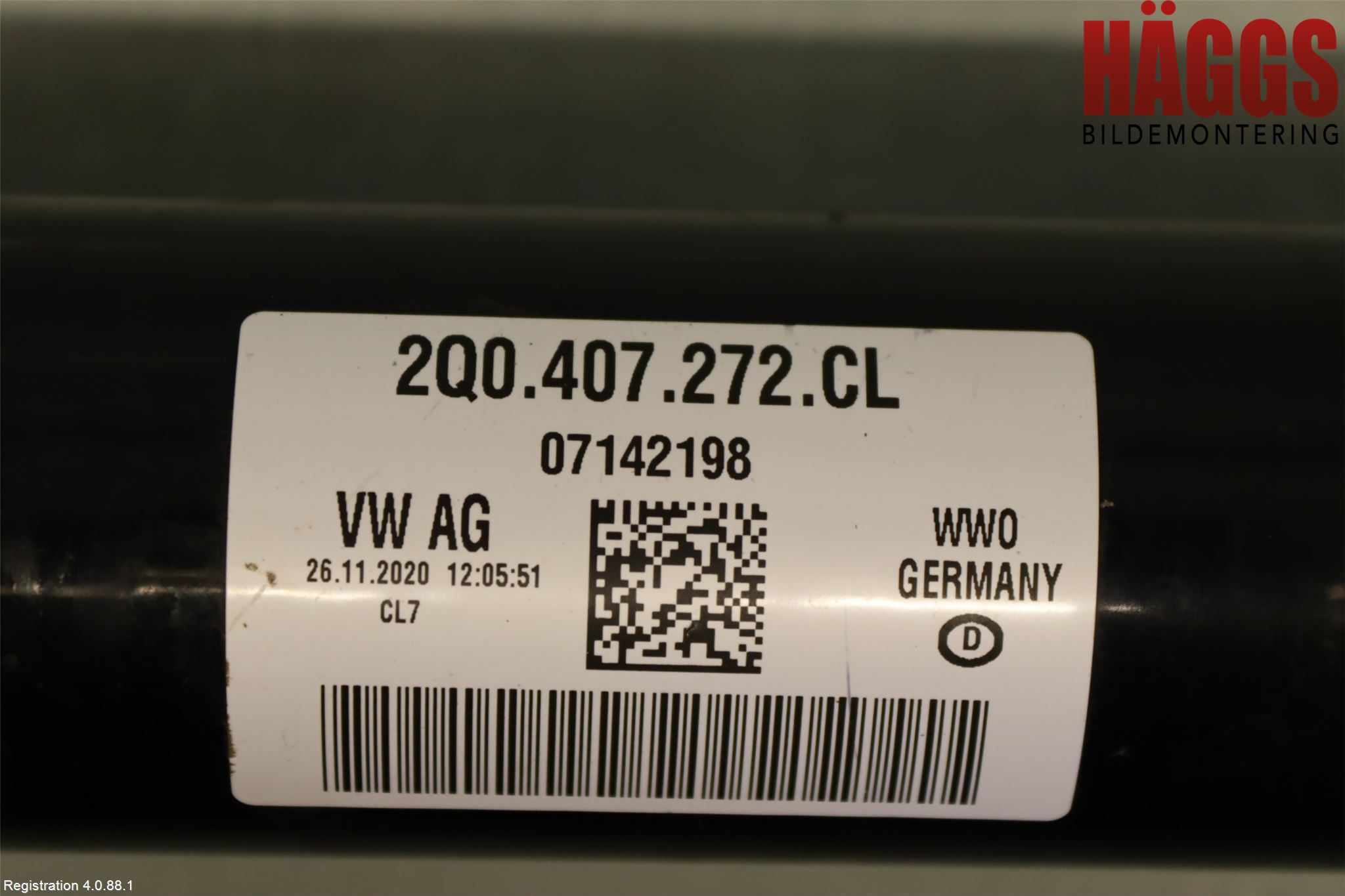 Volkswagen VW T-CROSS 19- Drivaxel Fram Höger