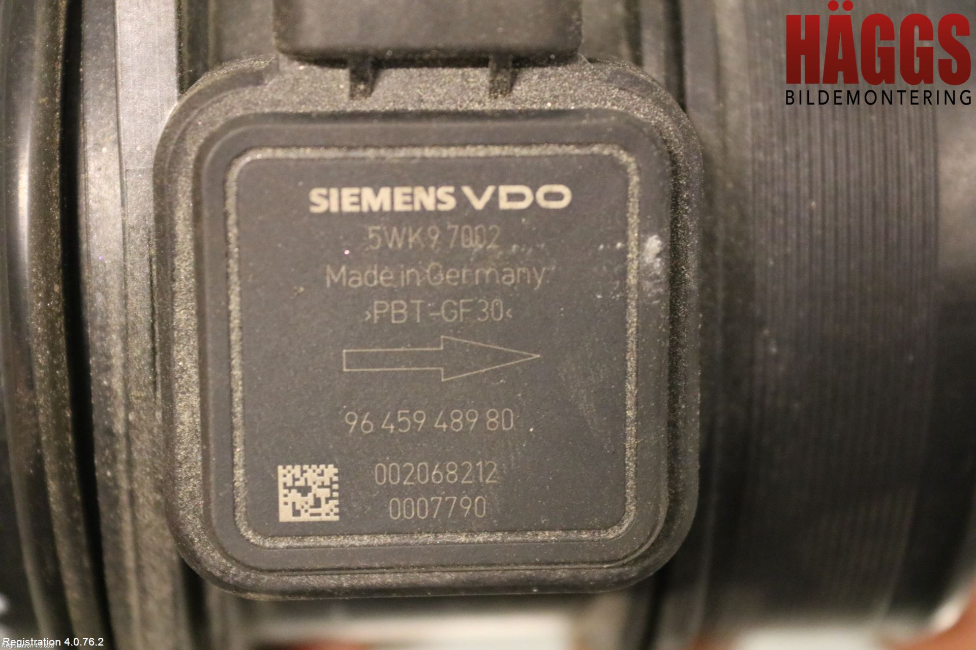 Citroen C5 08-17 Injluftmassamätare