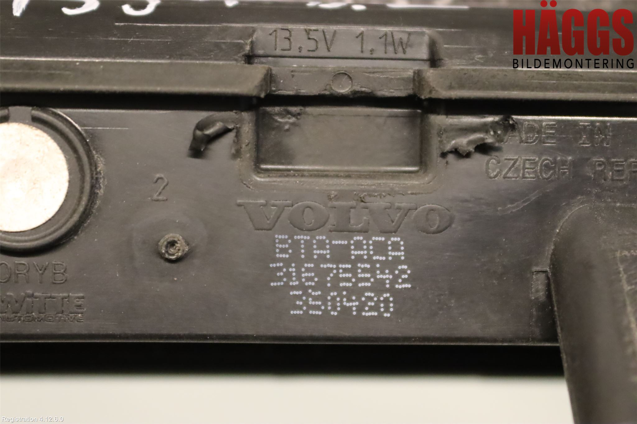 Volvo V90 17->> Bakluckehandtag
