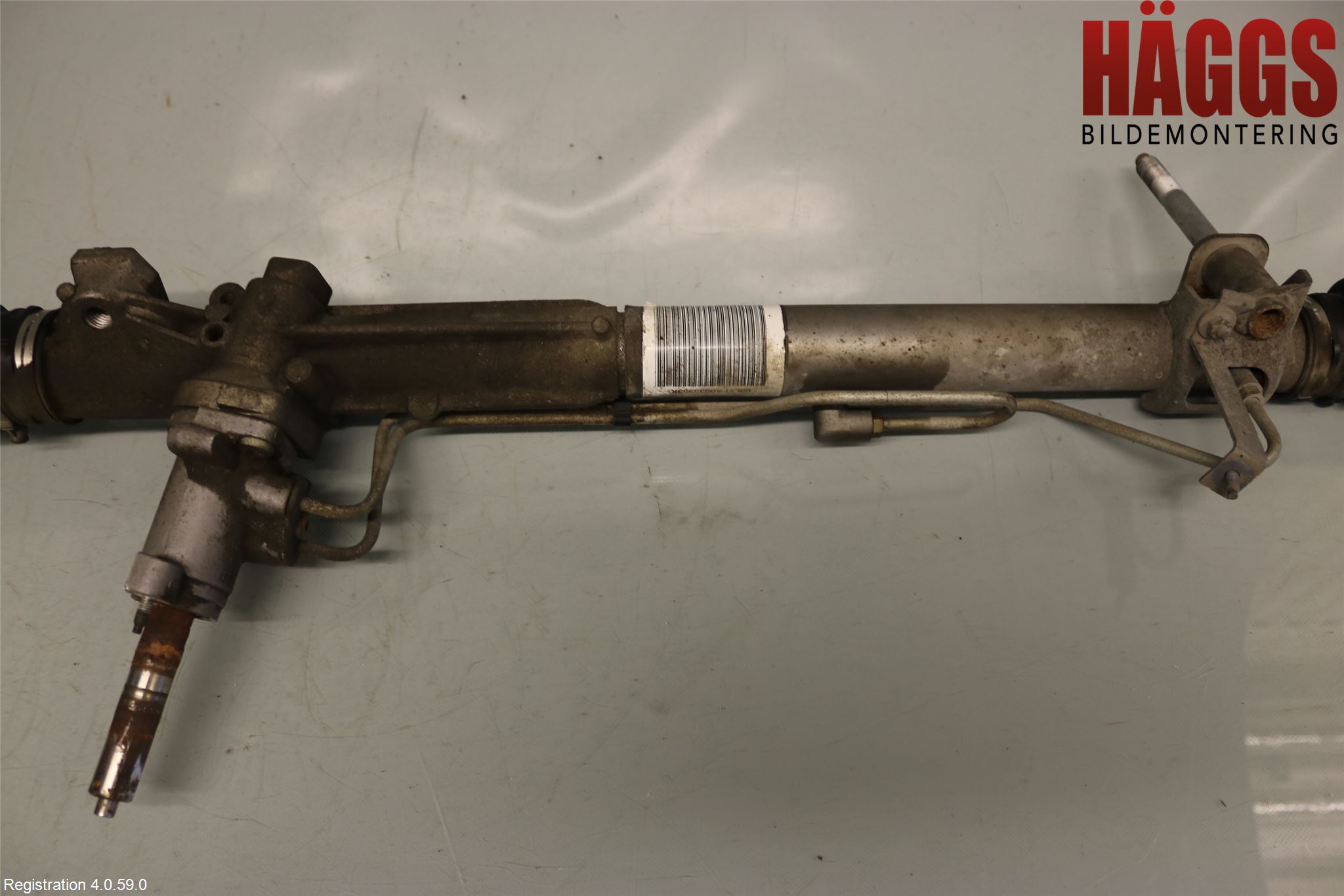 Peugeot 407 Styrväxel Servo -Snäcka