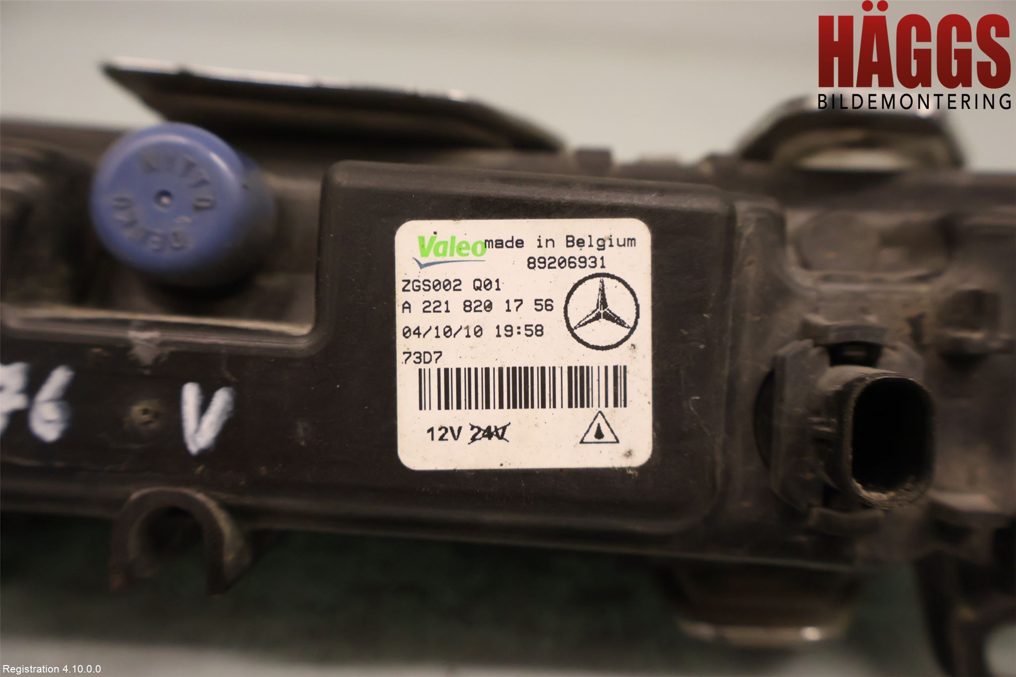 Mercedes-Benz MB C-KLASS (W204) 07-15 Dimljus-Varselljus Fram