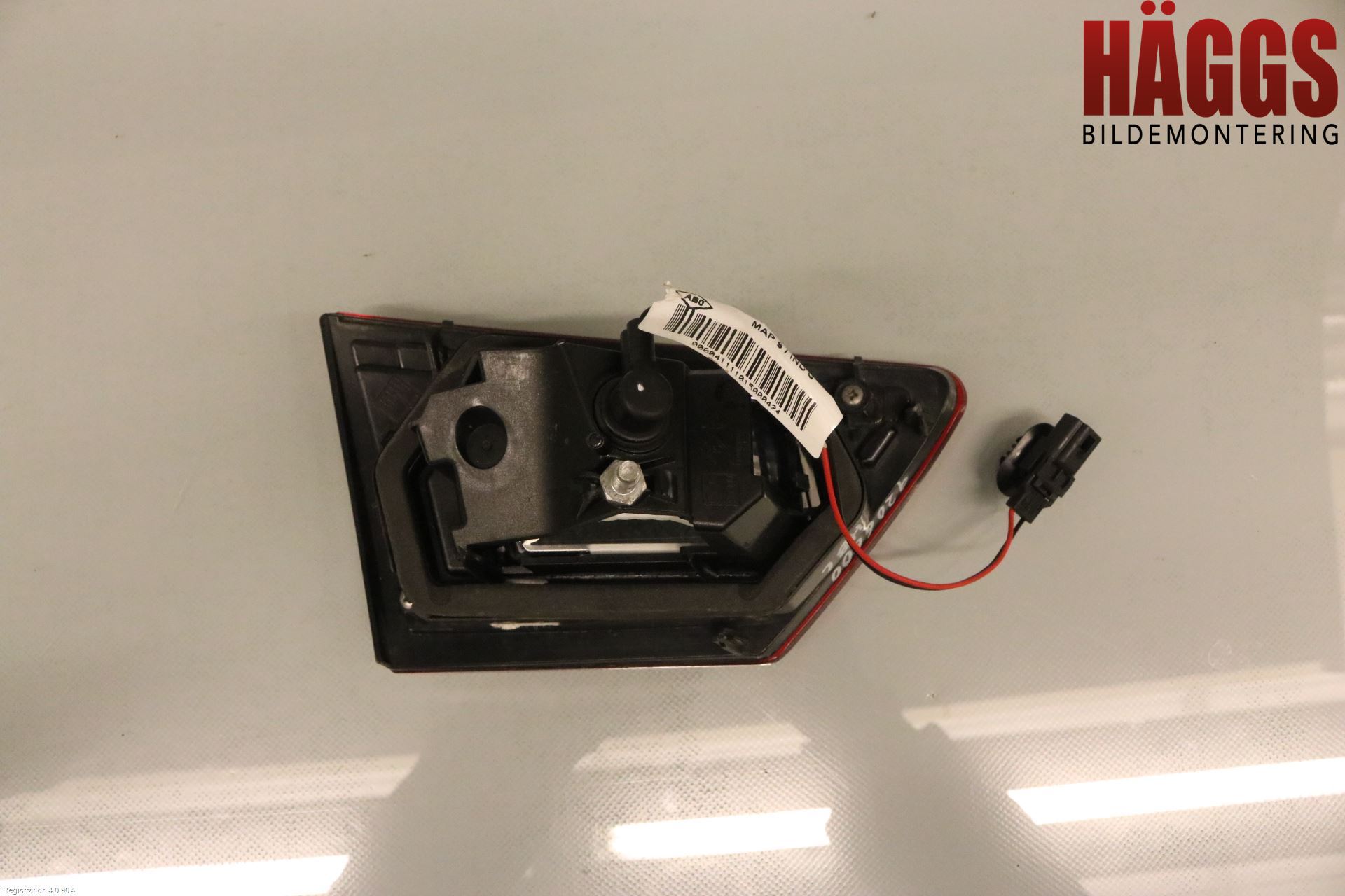 Renault CLIO IV 12-16 Bakljus Lucka Hö