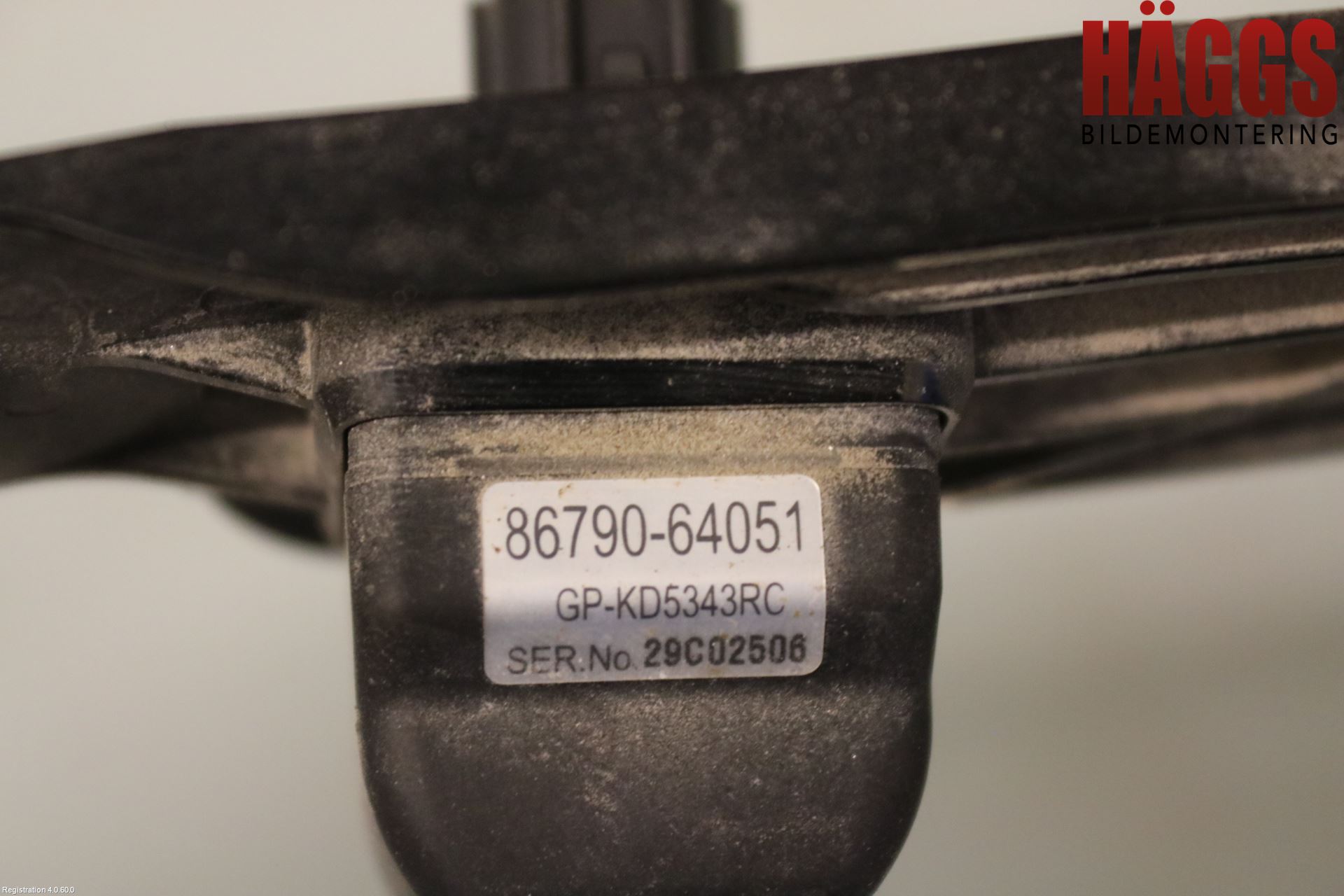 Toyota VERSO 09-18 Parkeringshjälp Kamera