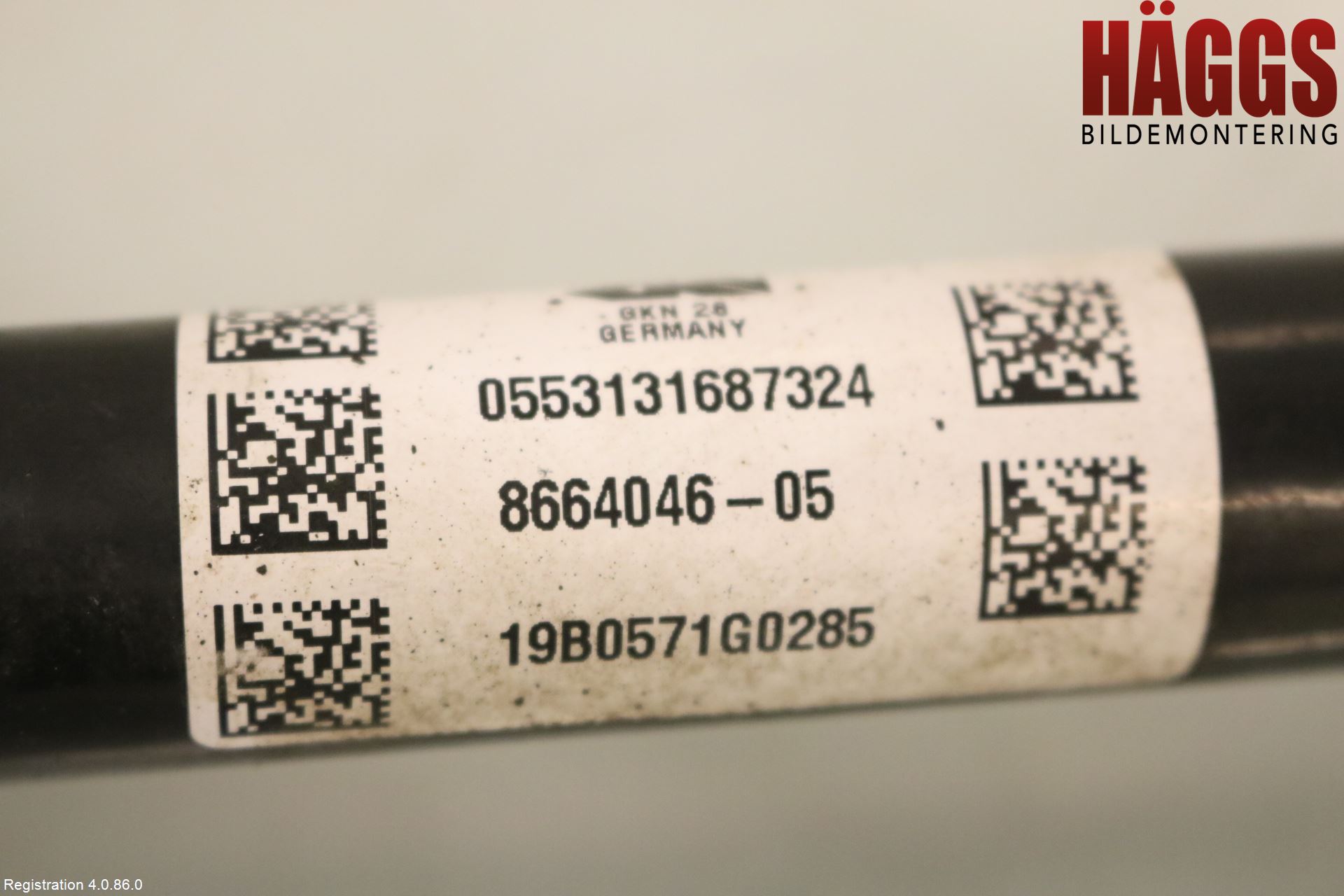 BMW 5 G30/G31/F90 17-23 Drivaxel Bak Höger