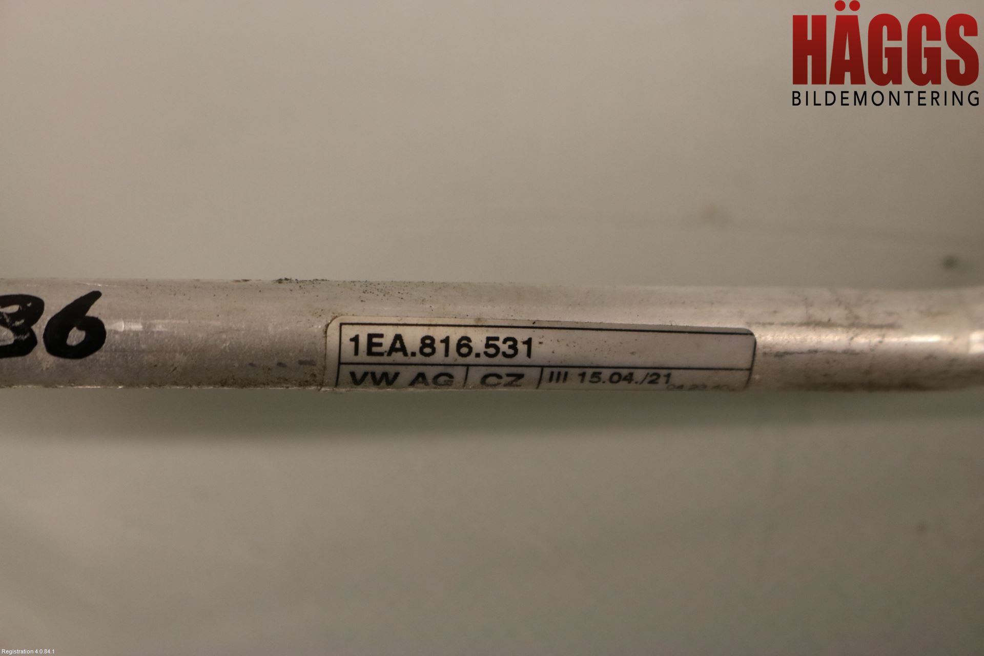 Volkswagen VW ID.3 21- Ac Slang-Rör