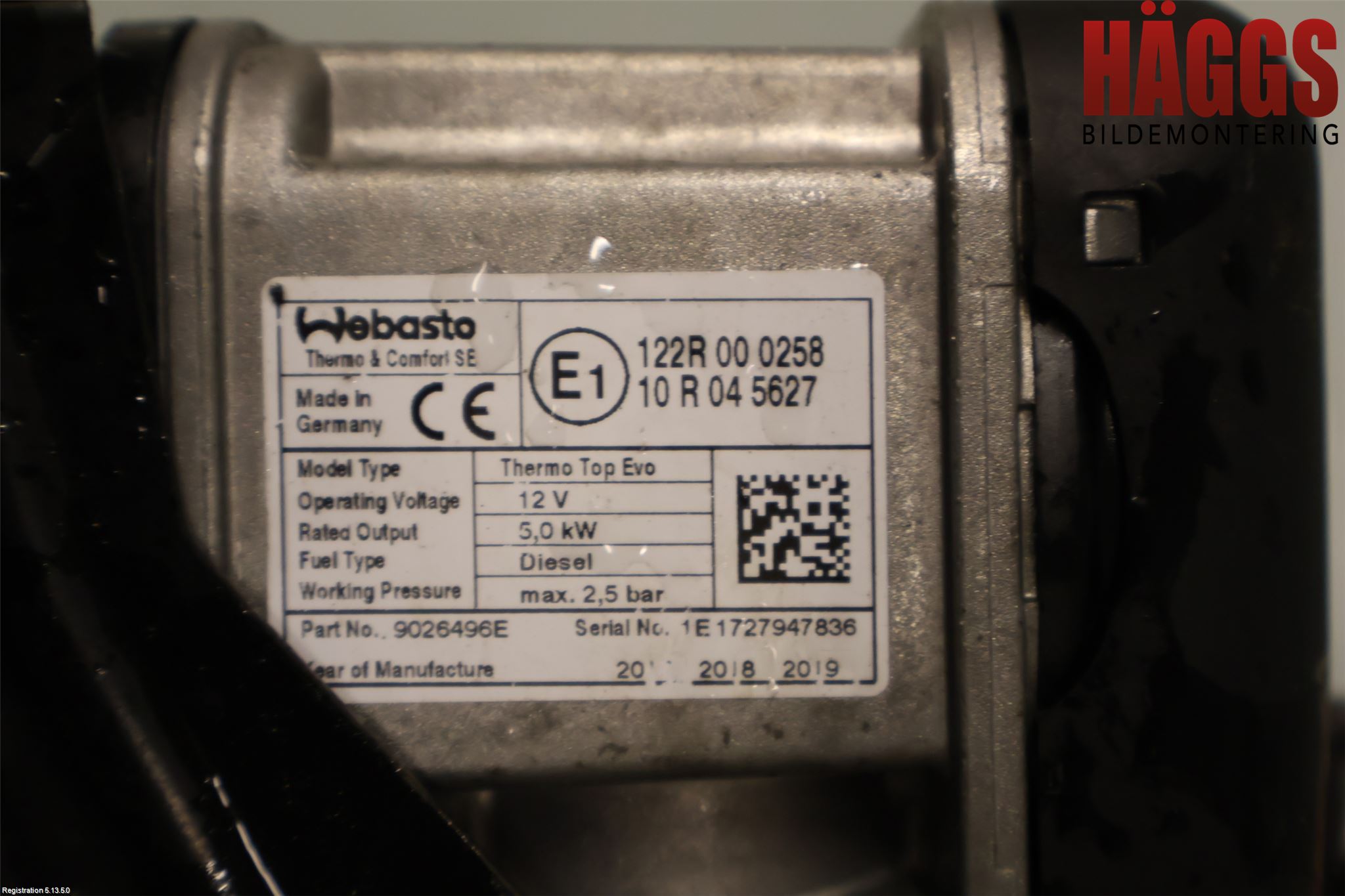 Volvo V90 17->> Dieselvärmare