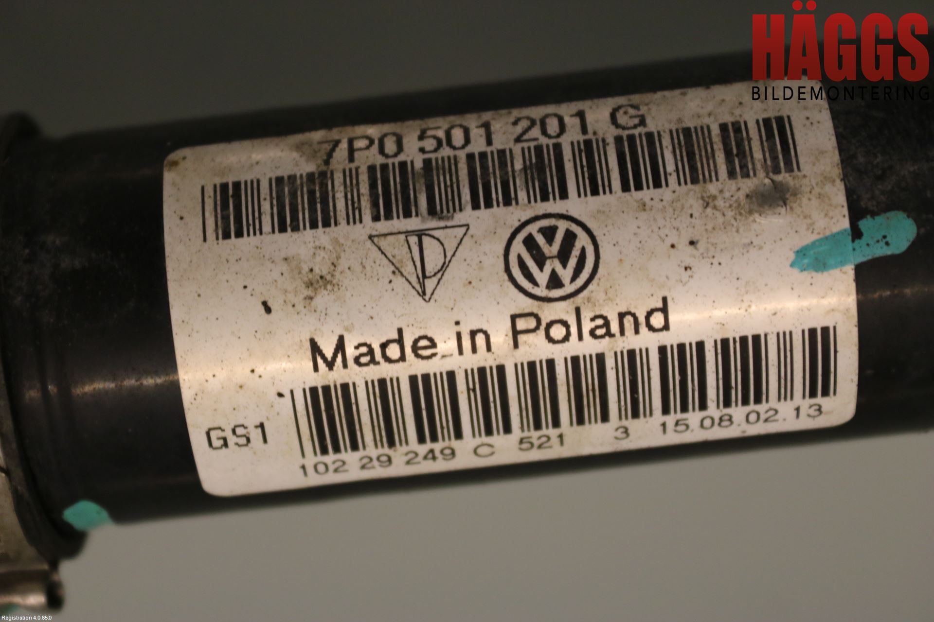 Porsche CAYENNE 03- Drivaxel Bak Vänster