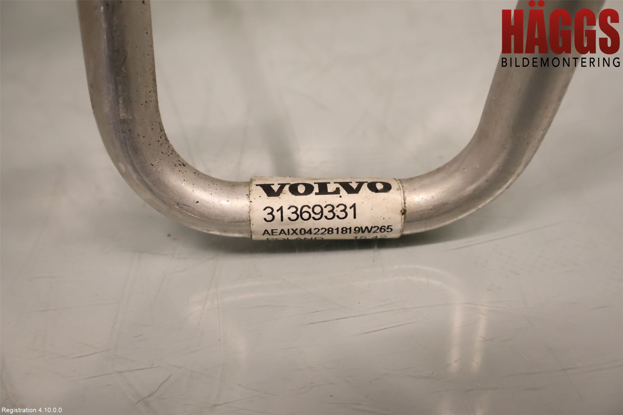 Volvo V60 19- Ac Slang-Rör