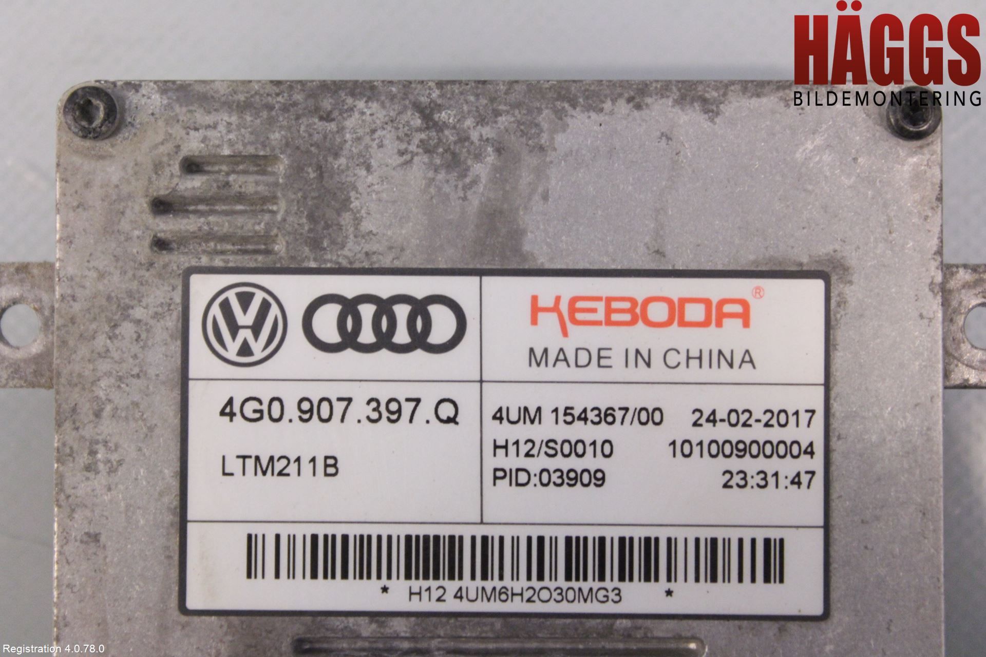 Audi A6 ALLROAD 12-18 Styrenhet Strålkastare