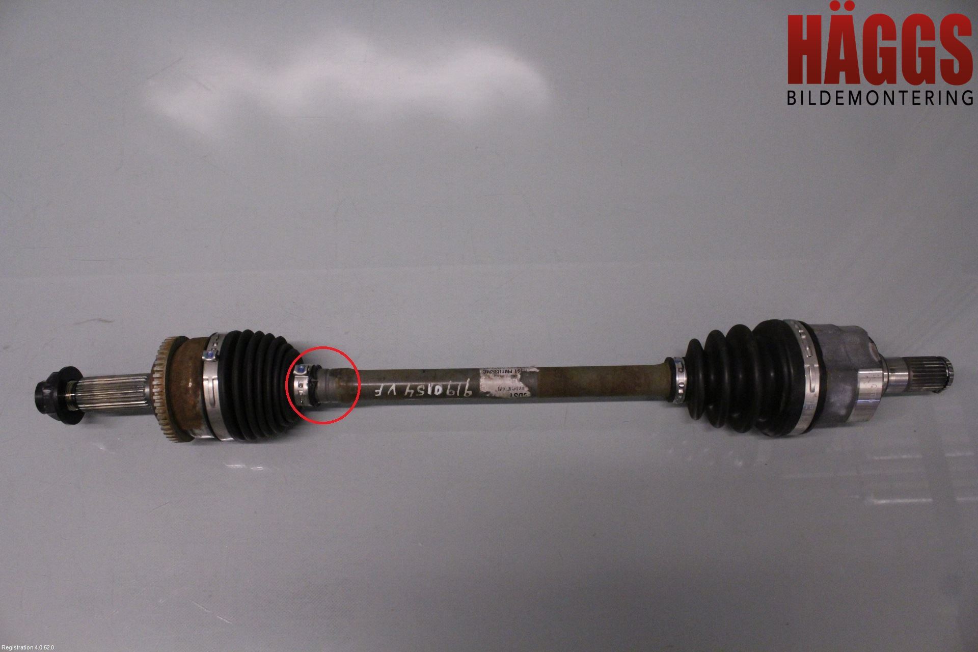 Hyundai i10 BA 14-16 Drivaxel Fram Vänster