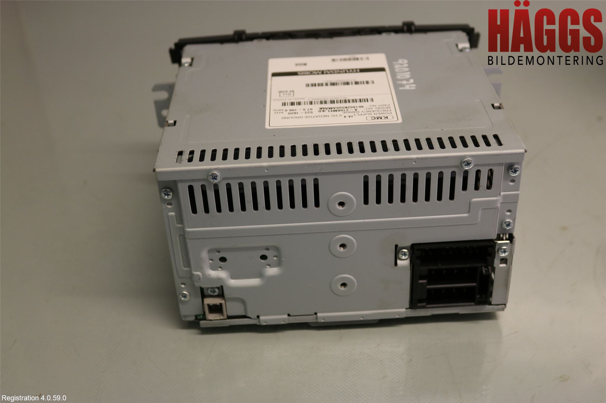 Kia SOUL 09- Cd Radio - Multimediapanel