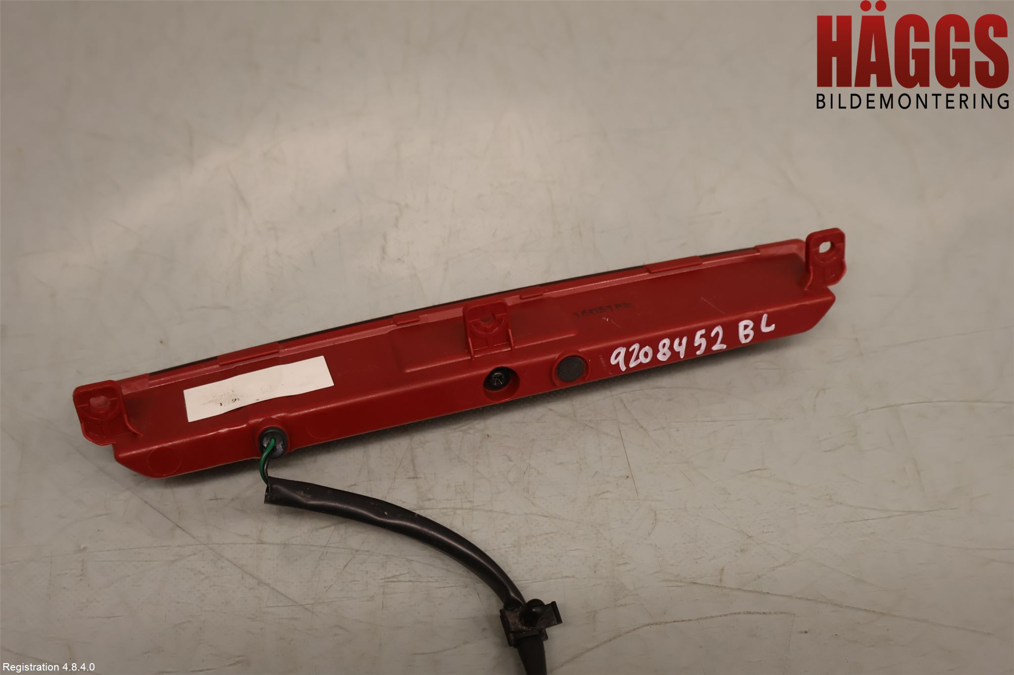 Kia SPORTAGE (QL) 16-21 Bromsljus Bakruta