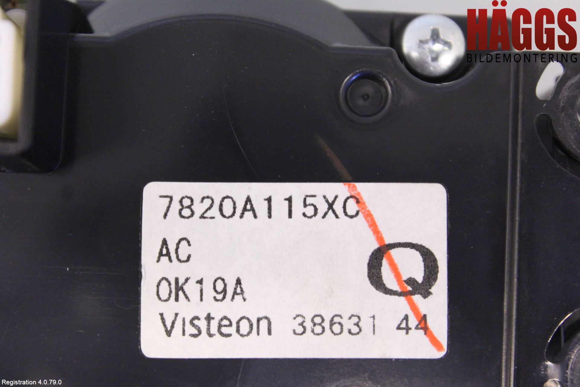 Mitsubishi LANCER 07-14 Ac Styrenhet Ac Manöveren