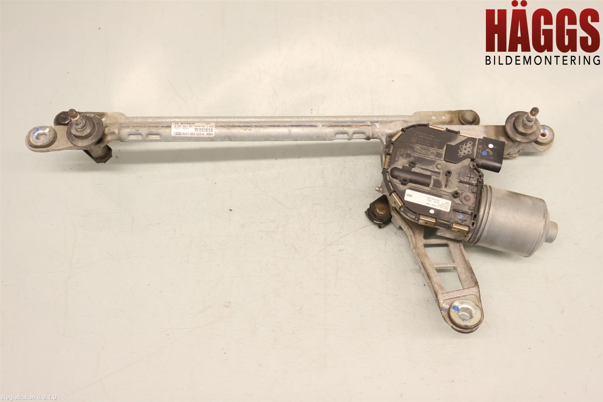 Audi A4/S4 B9 16-19 Torkarmotor Vindruta