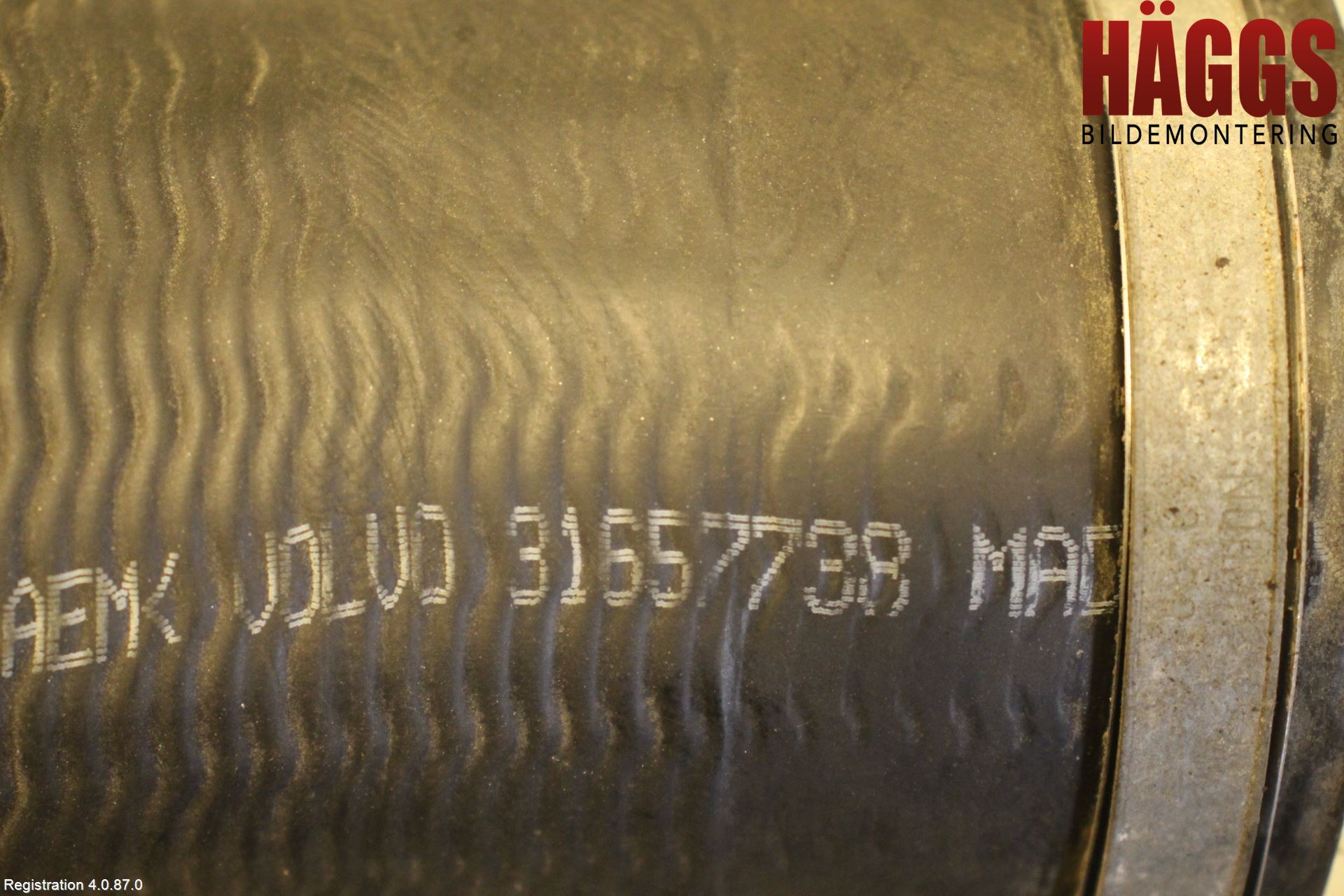 Volvo V90 17->> Laddluft-Intercoolerrör