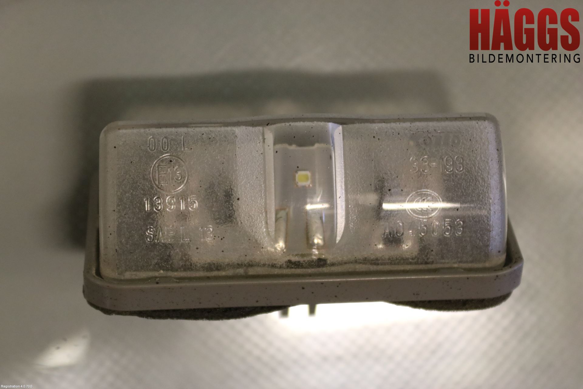 Toyota RAV4 19- Skylt Belysning