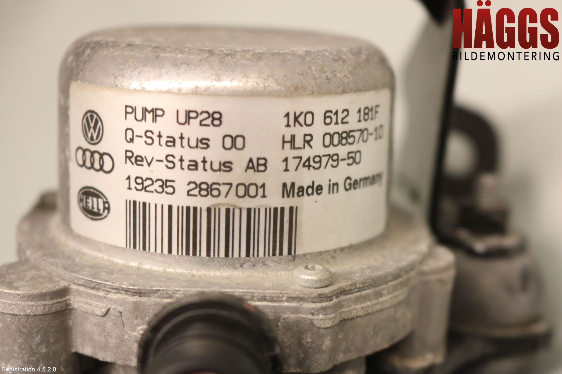 Volkswagen VW T-CROSS 19- Vakuumpump
