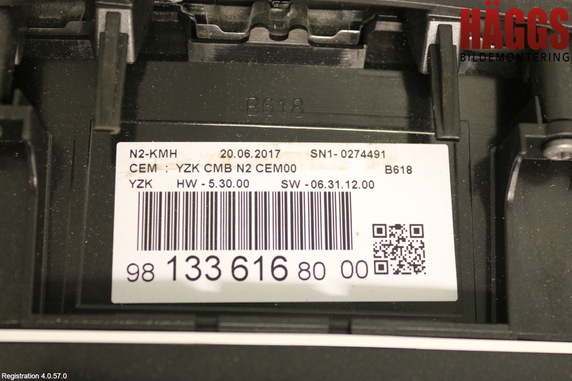 Citroen COTROEN C3 17-24 Instrument Komb