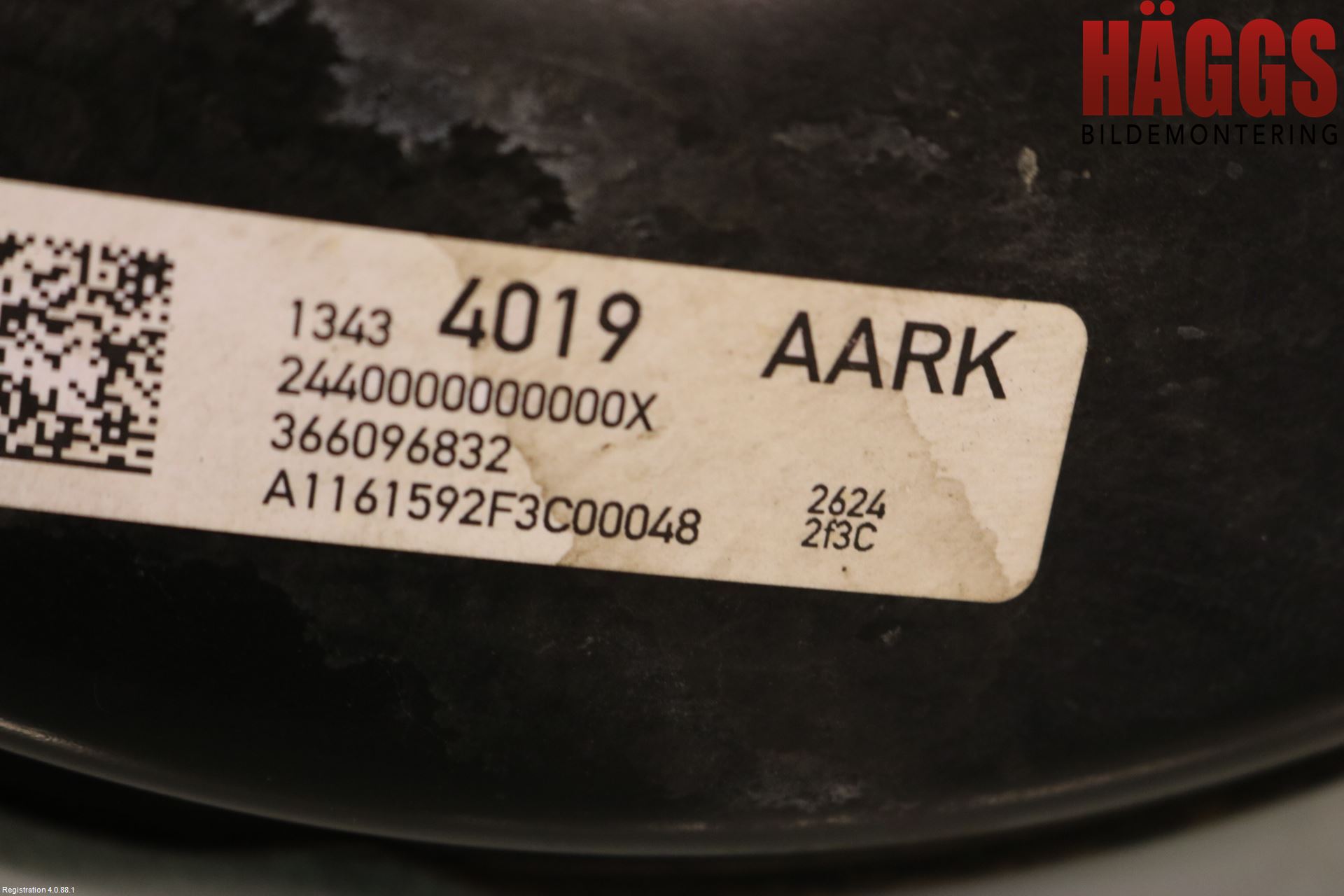 Opel ASTRA K 16-22 Bromsservo