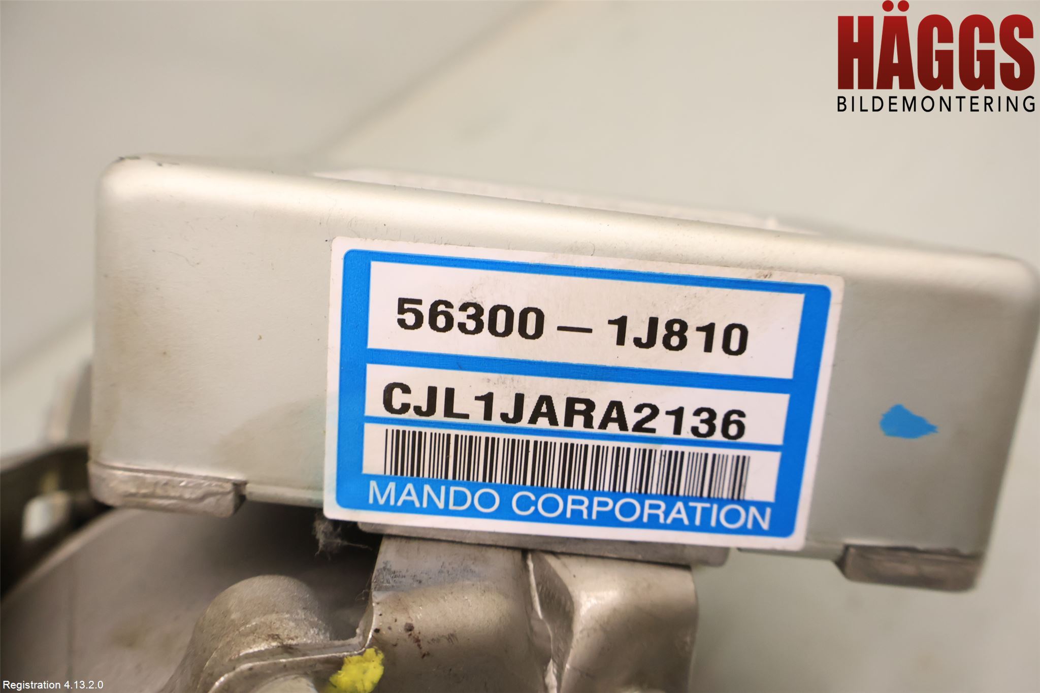 Hyundai i20 PB 09-14 Rattaxelagg Med Inb Servo
