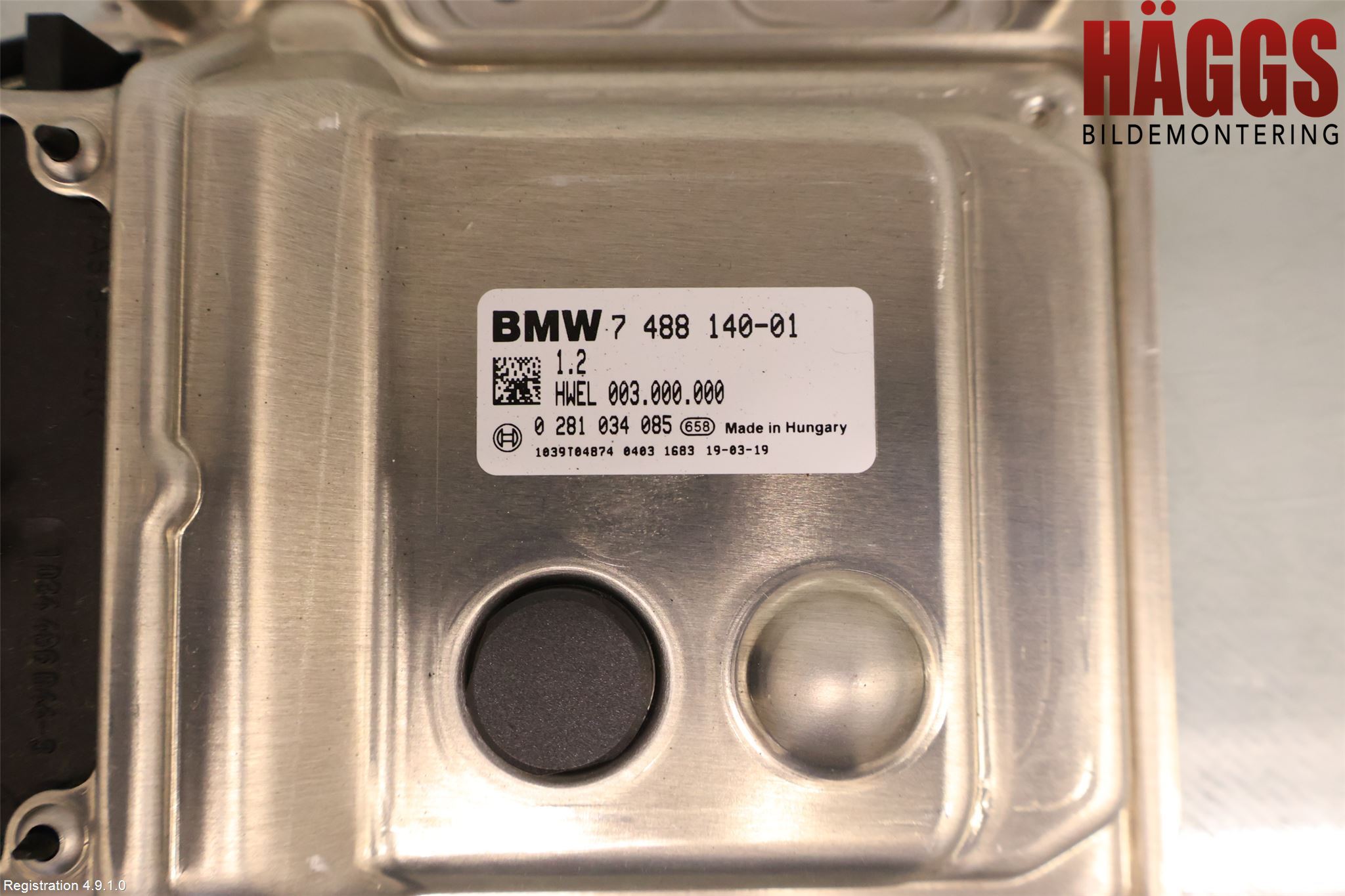 BMW 3 GT F34 13-19 Styrenhet Övrigt