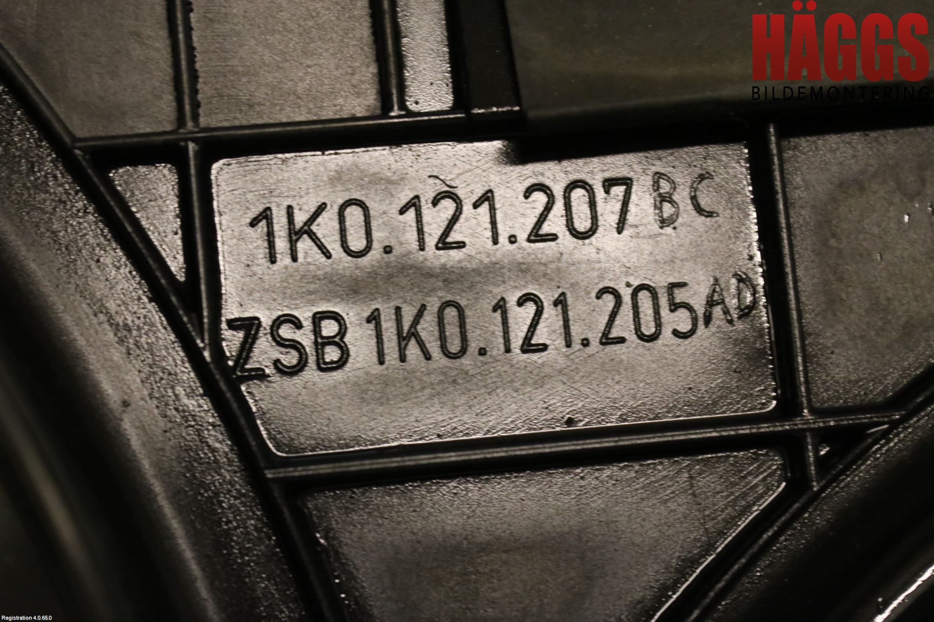 Volkswagen VW PASSAT 11-14 Kylfläkt El