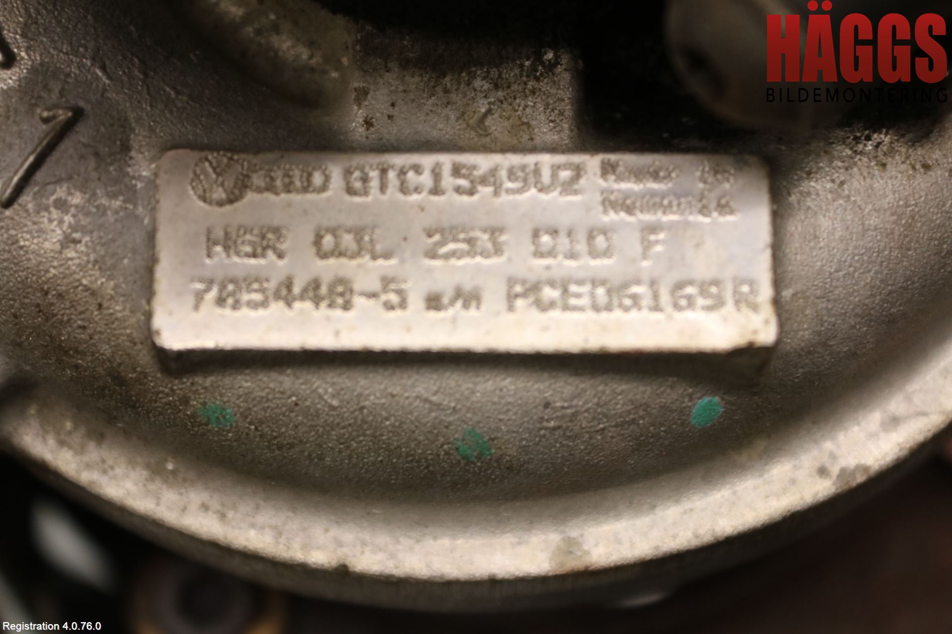 Volkswagen VW PASSAT 11-14 Turboaggregat
