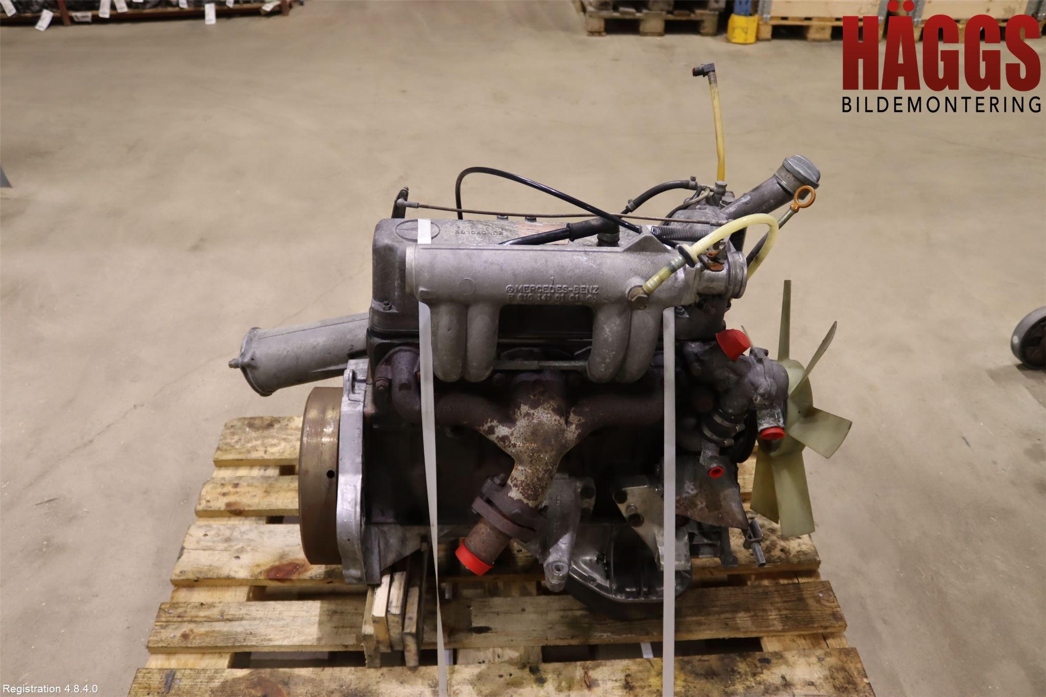 Mercedes-Benz MB 207-310 Motor Diesel