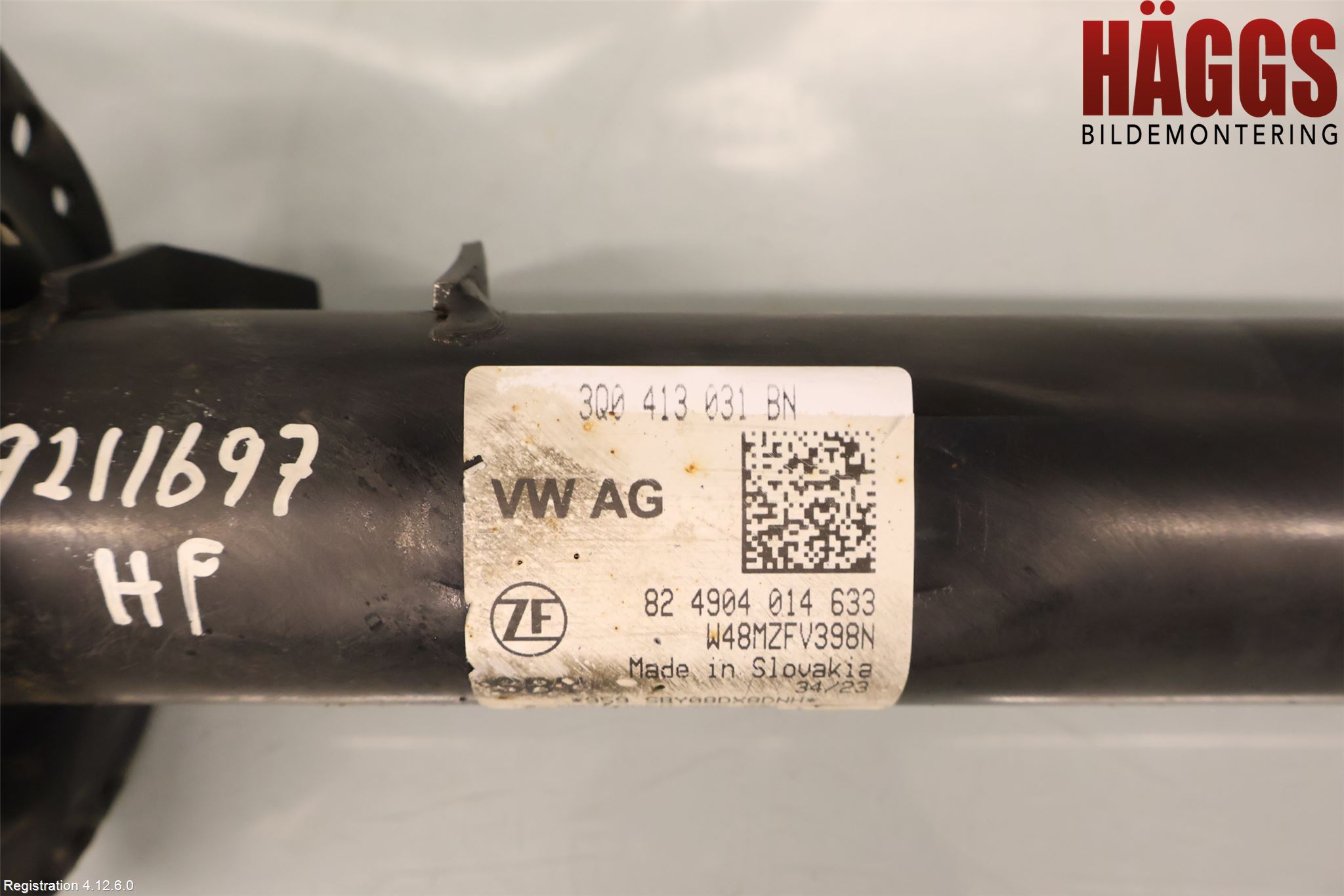 Volkswagen VW PASSAT 20-24 Fjäderben Fram Höger