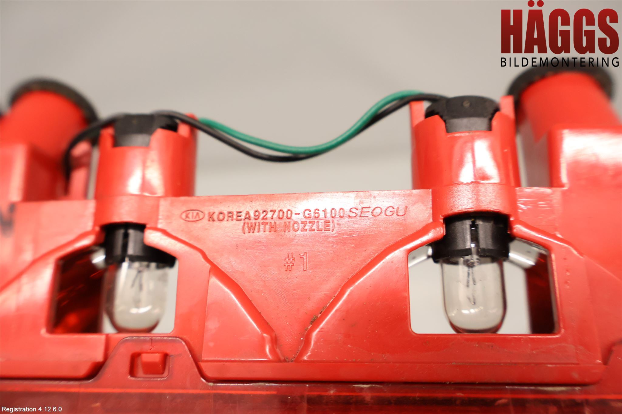 Kia PICANTO 17- Bromsljus Bakruta