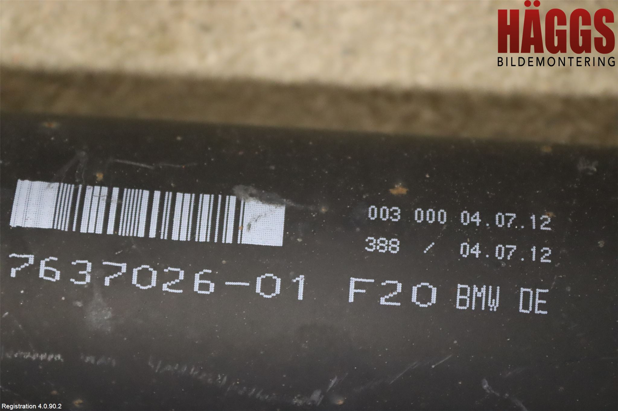 BMW 1 F20/F21 11-19 Mellanaxel Komp