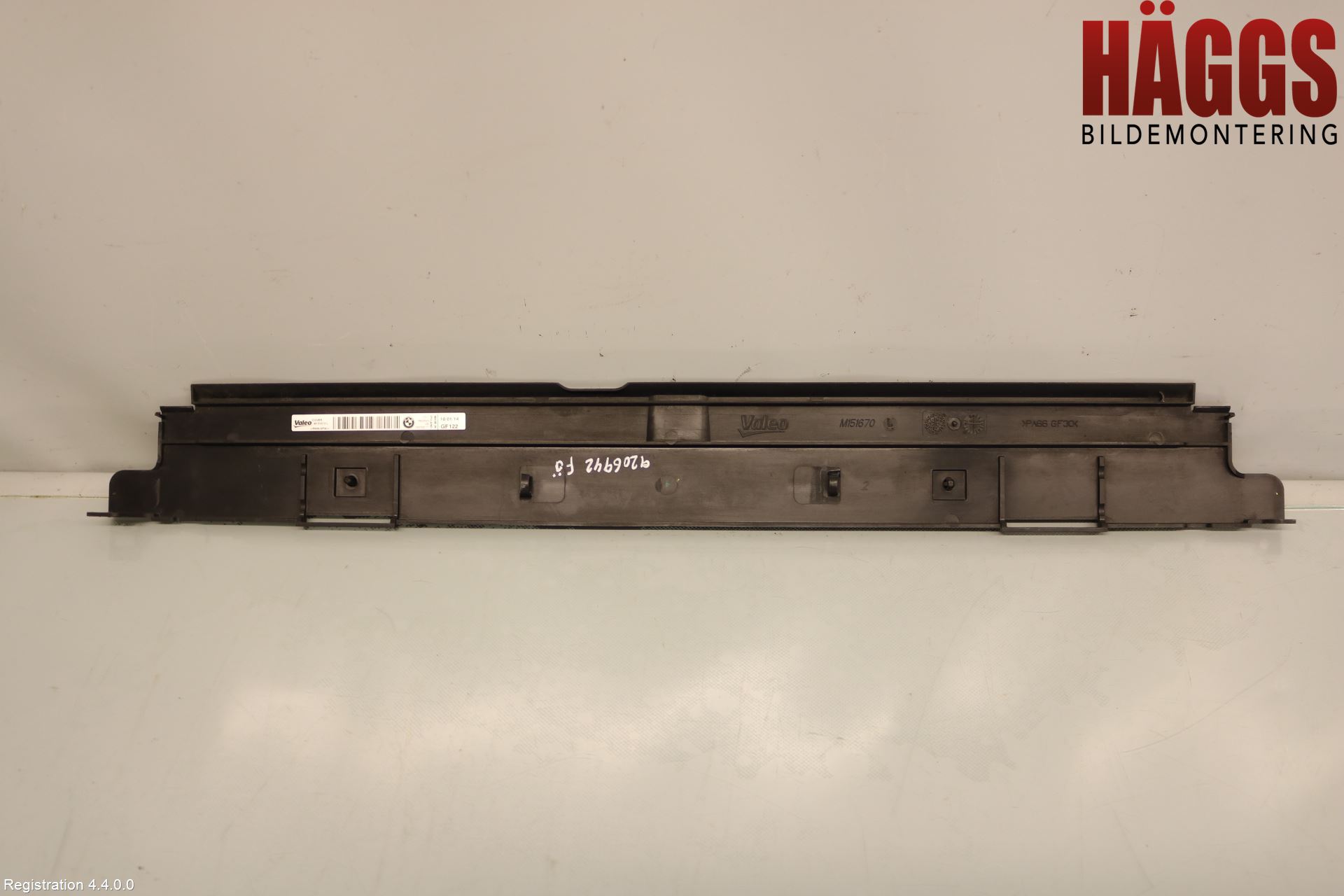 BMW 3 GT F34 13-19 Kylarfäste-Ram-Balk