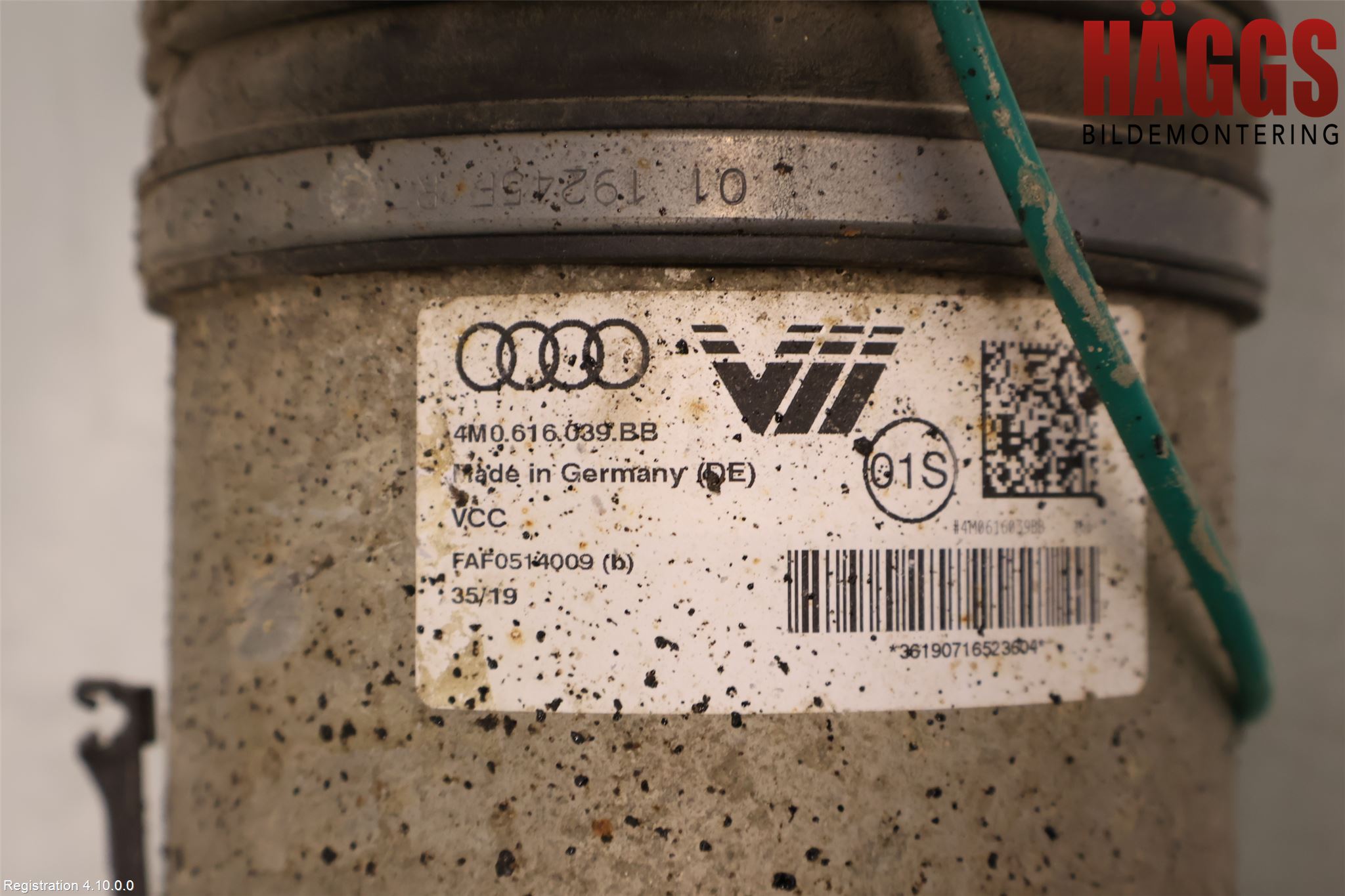 Audi Q7/SQ7 Fjäderben Fram Höger