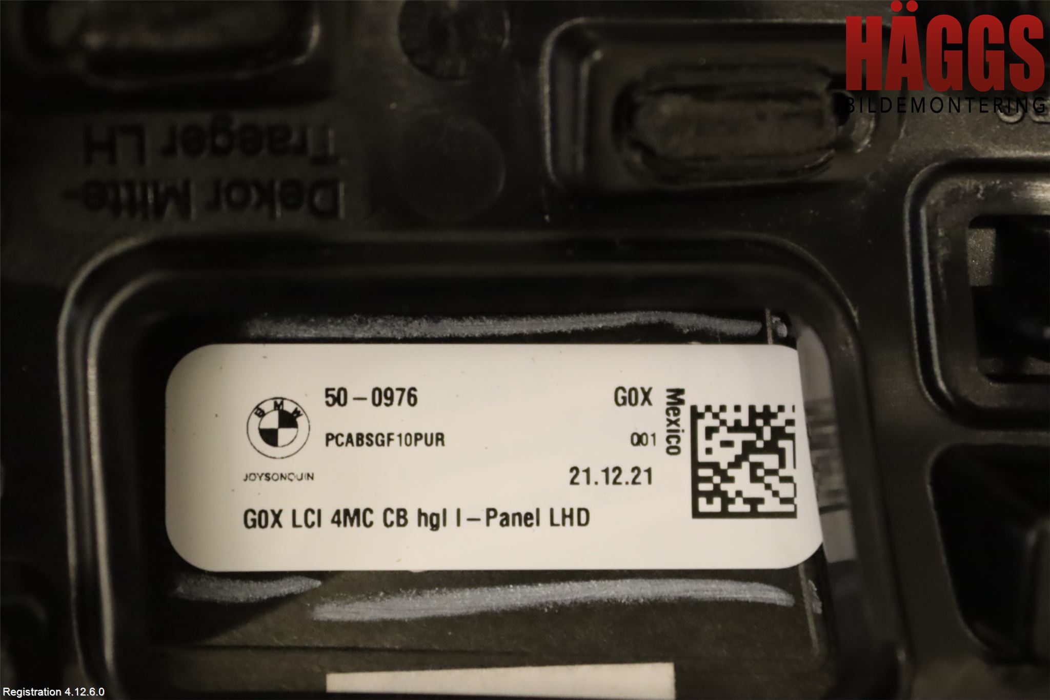 BMW X4 G02 18- Instrumentbräda Inlägg-Dekorlist