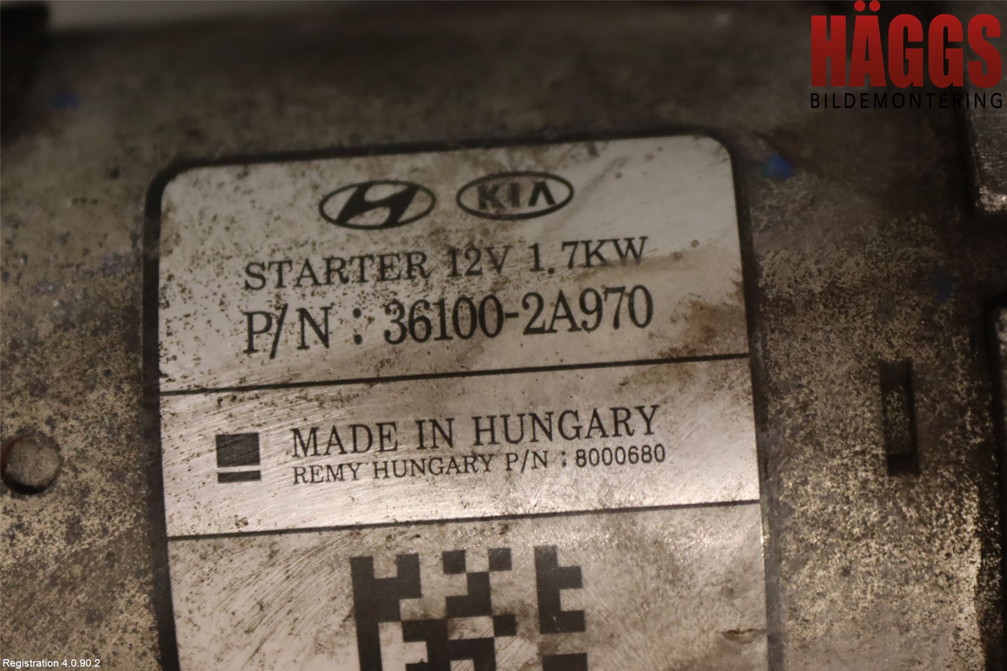Kia CEED 12-18 Startmotor Diesel