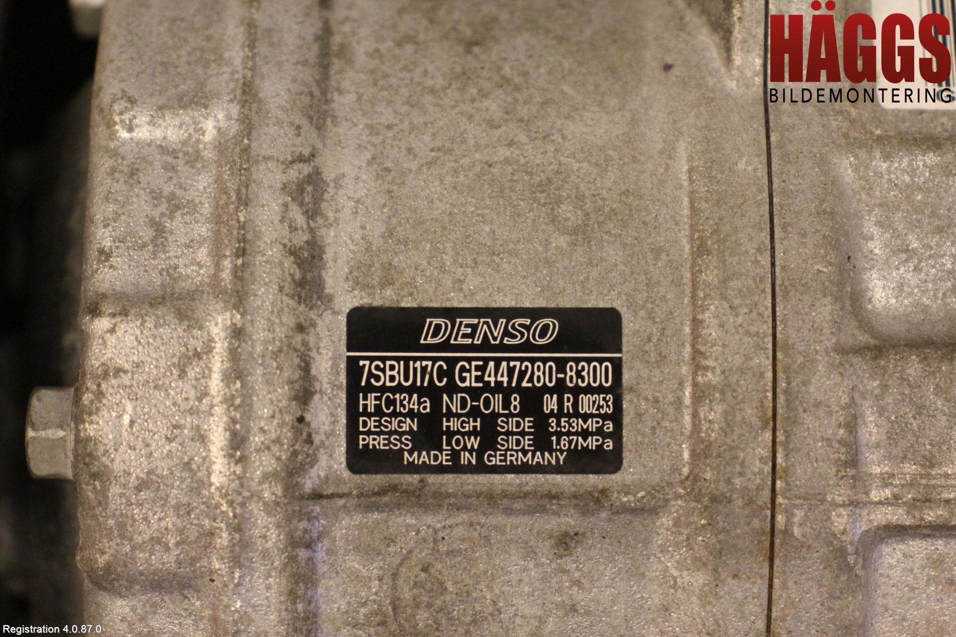 BMW 1 F20/F21 11-19 Ac Kompressor