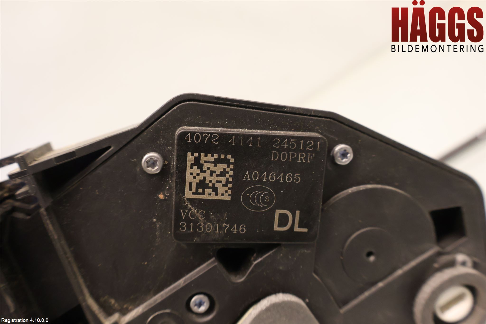 Volvo V60 11-13 Låskista-Dörrlås