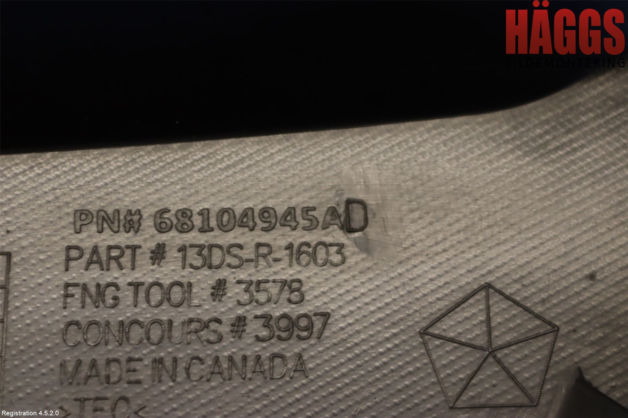 Dodge PICK UP RAM 81- Stötfångarfäste Fram Vä