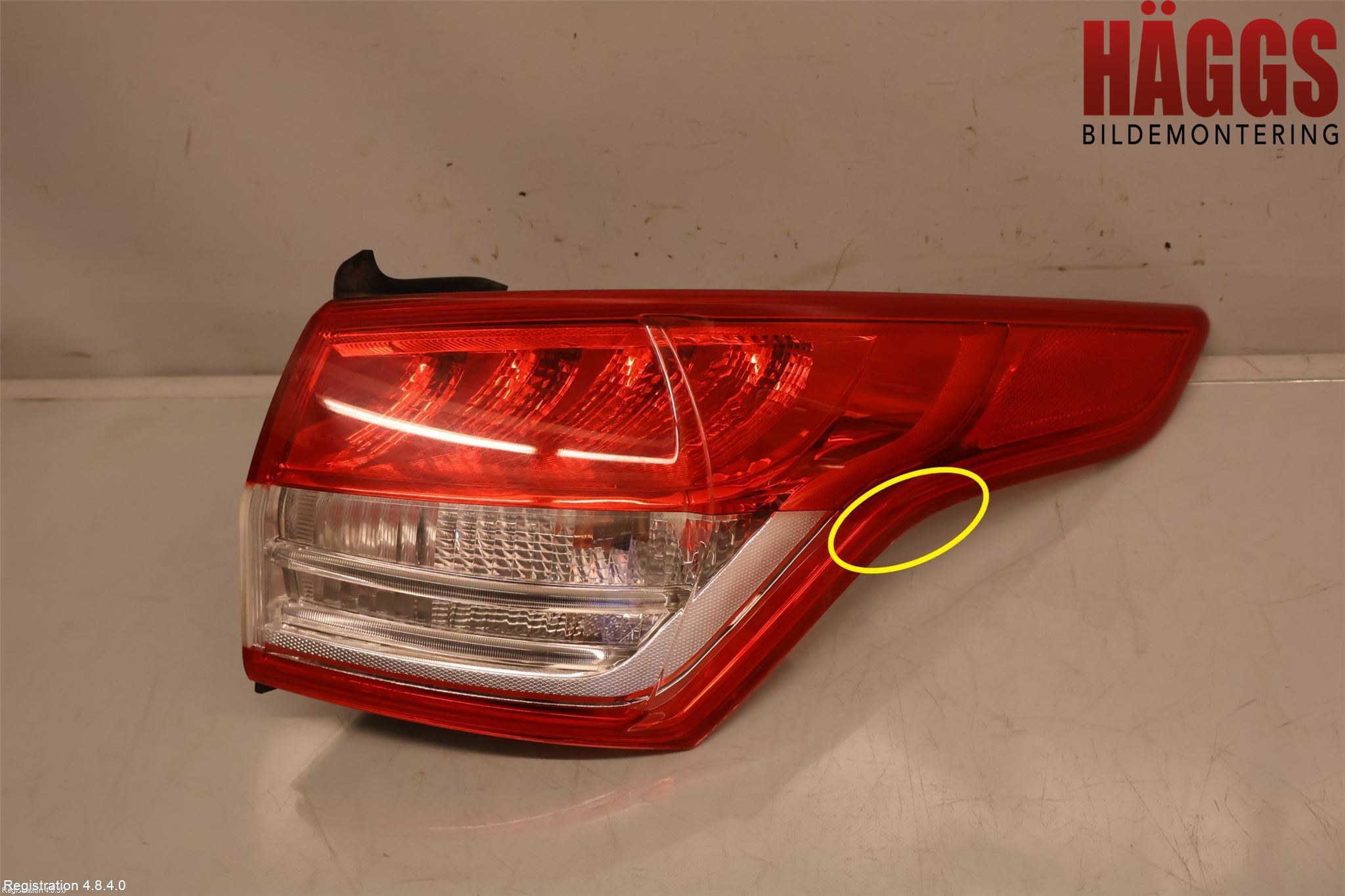 Ford KUGA 13-16 Bakljus Höger