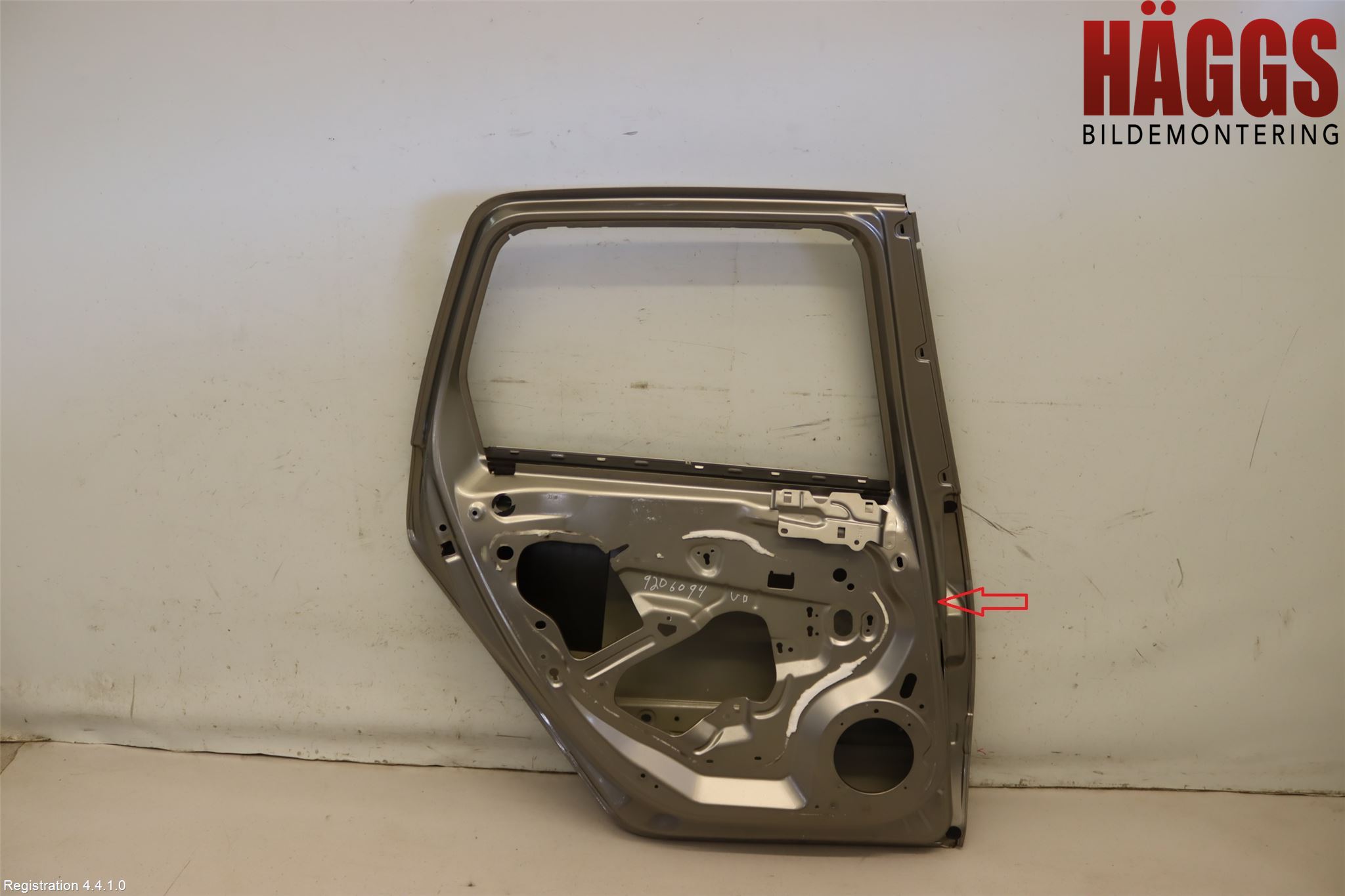 Peugeot 308 08-13 Dörr Bak Vänster