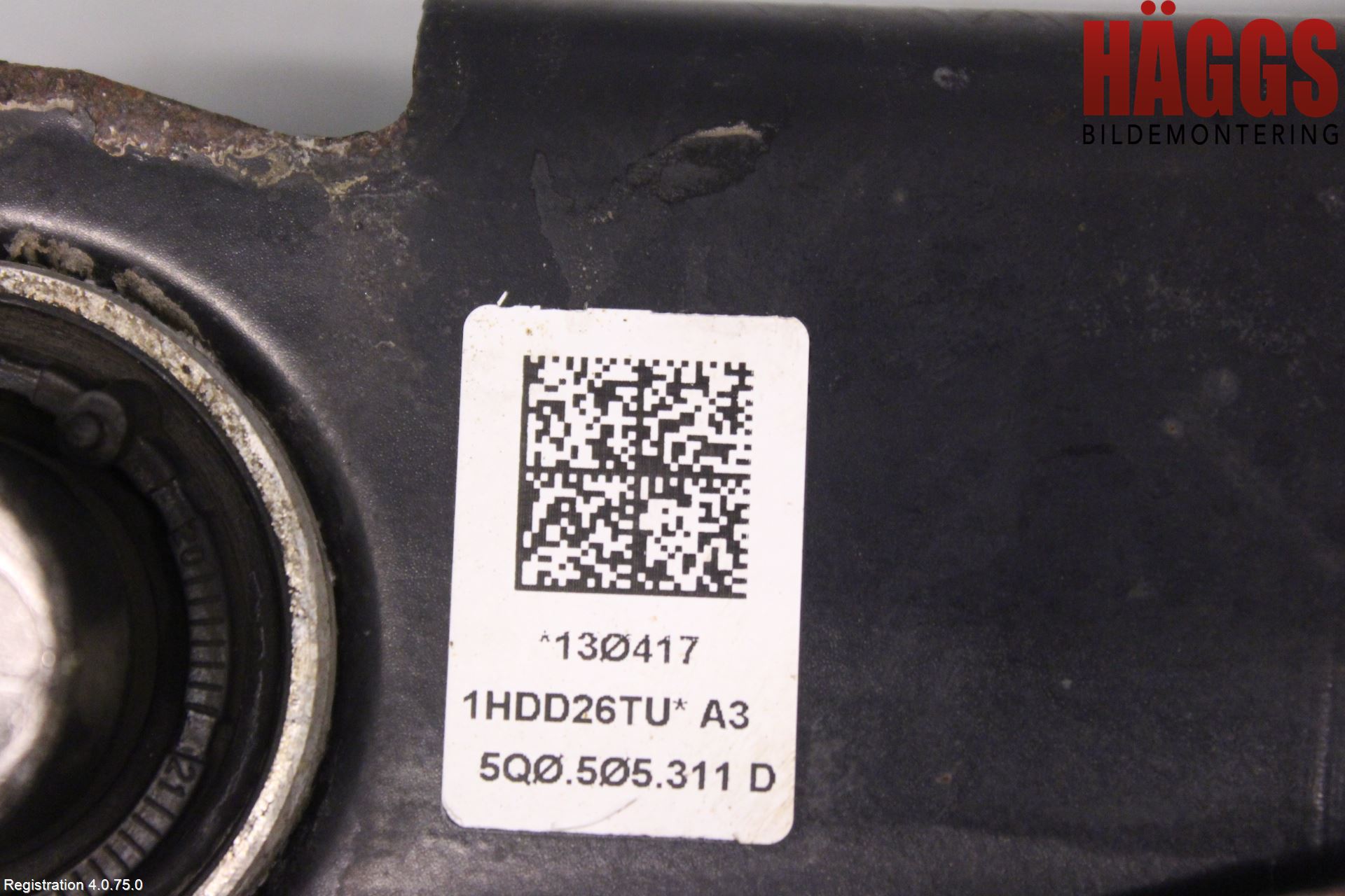 Volkswagen VW GOLF / E-GOLF VII 13-20 Bärarm Bak Vänster