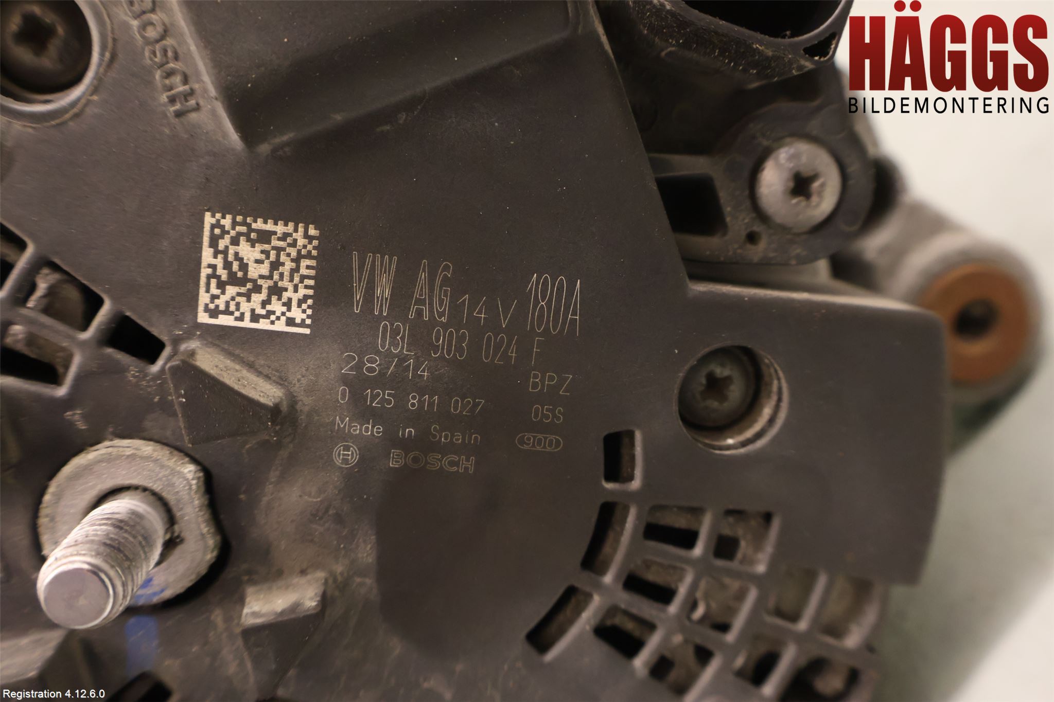 Volkswagen VW PASSAT 11-14 Generator