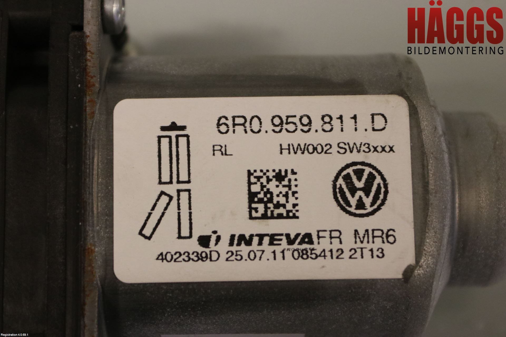 Volkswagen VW AMAROK 2H 10-22 Fönsterhissmotor