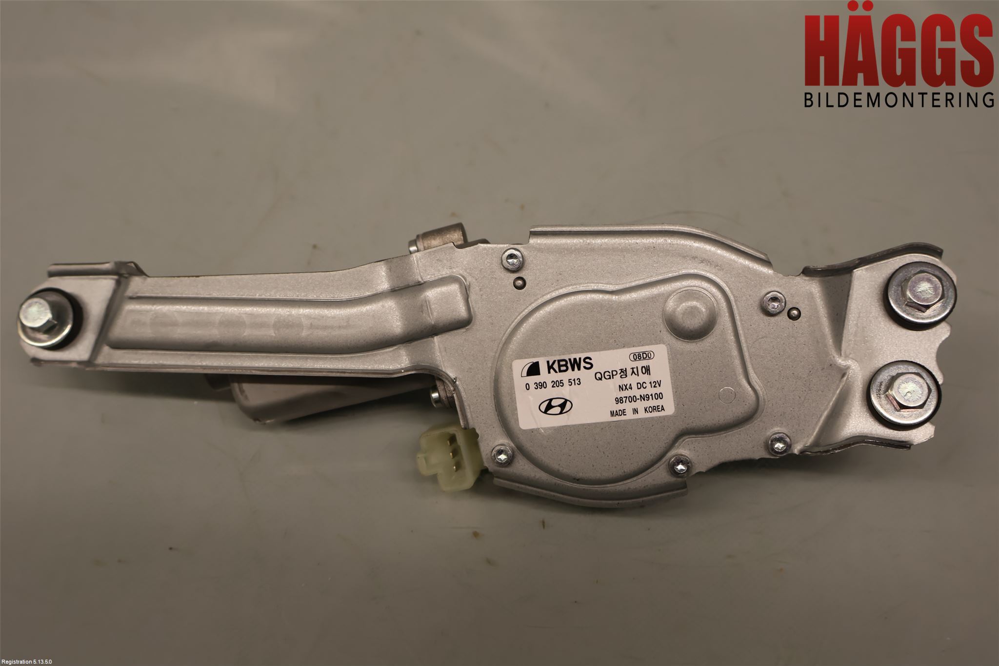 Hyundai TUCSON 05- Torkarmotor Baklucka