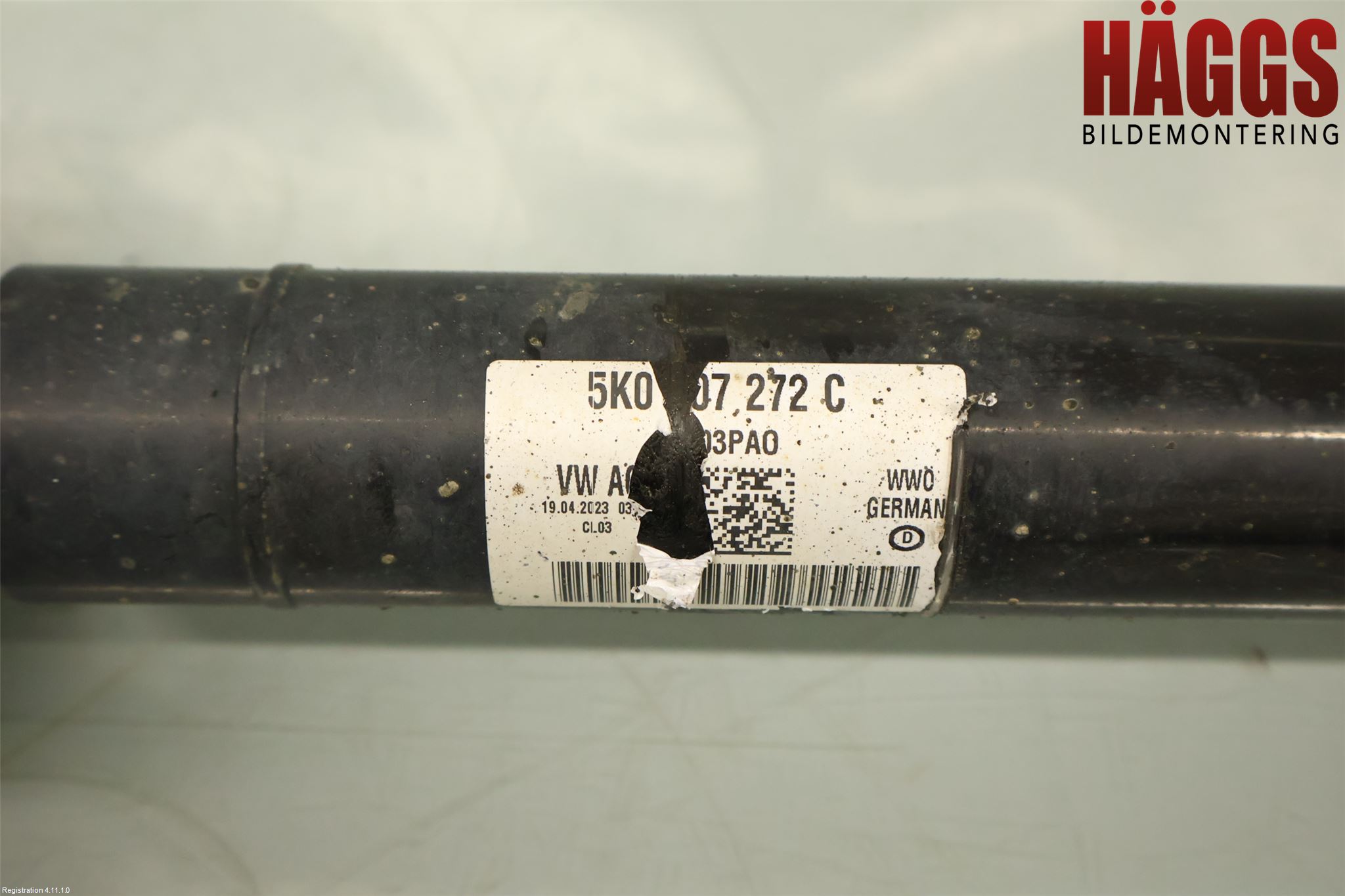 Volkswagen VW CADDY 21- Drivaxel Fram Höger