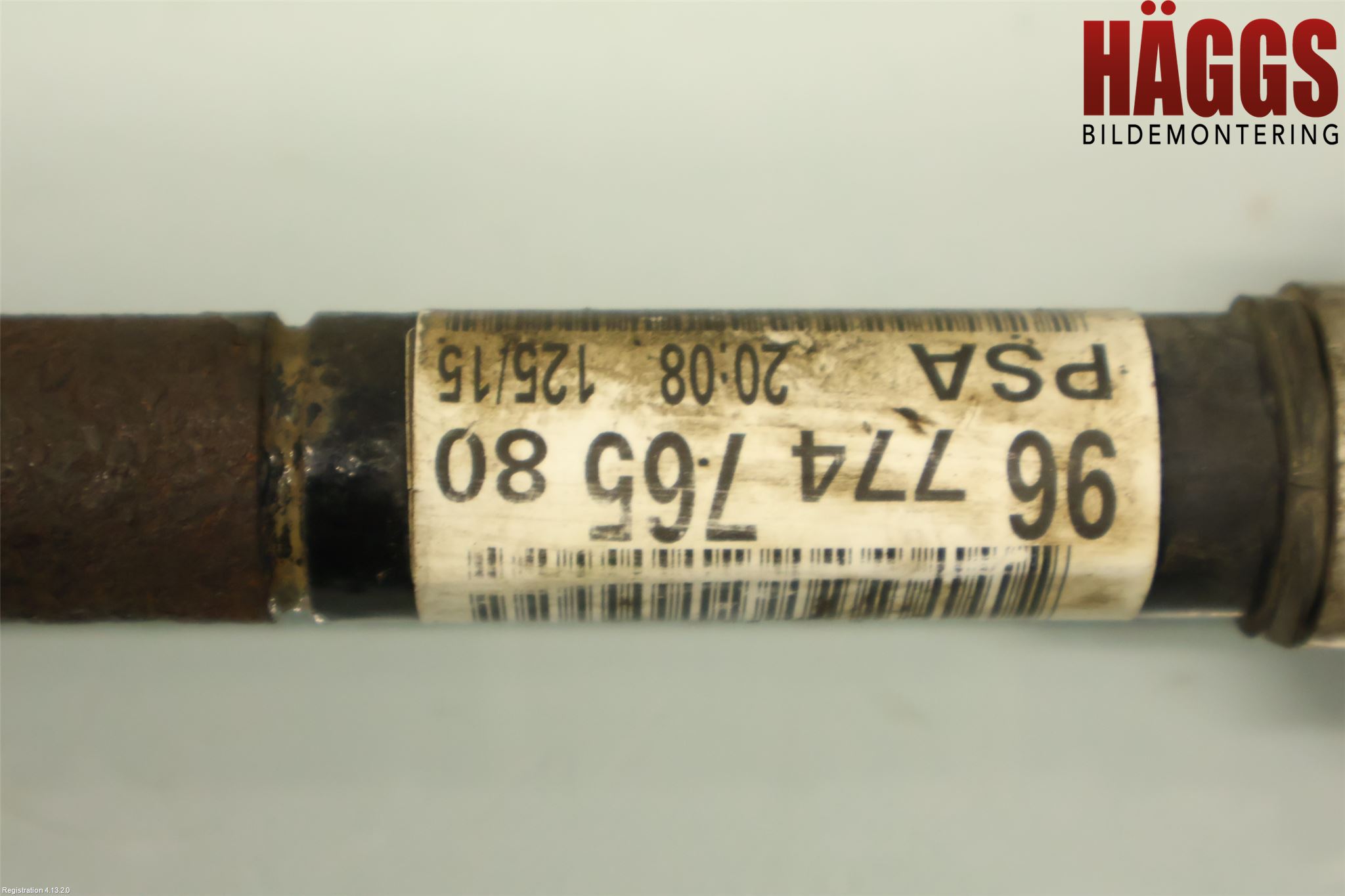 Citroen C4 CACTUS 14-20 Drivaxel Fram Vänster