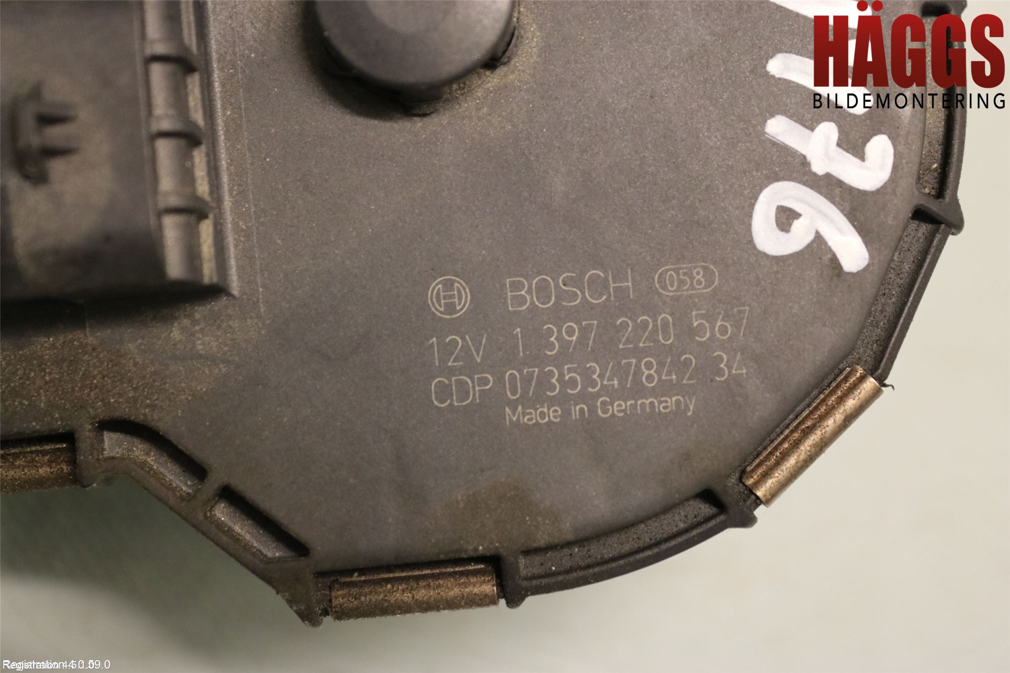 Mercedes-Benz MB C-KLASS (W204) 07-15 Torkarmotor Vindruta