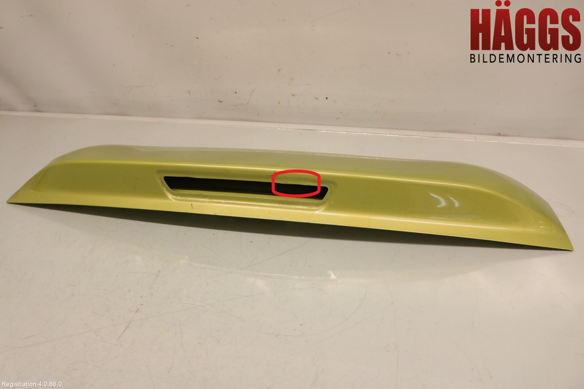 Peugeot 108 15-22 Spoiler Baklucka