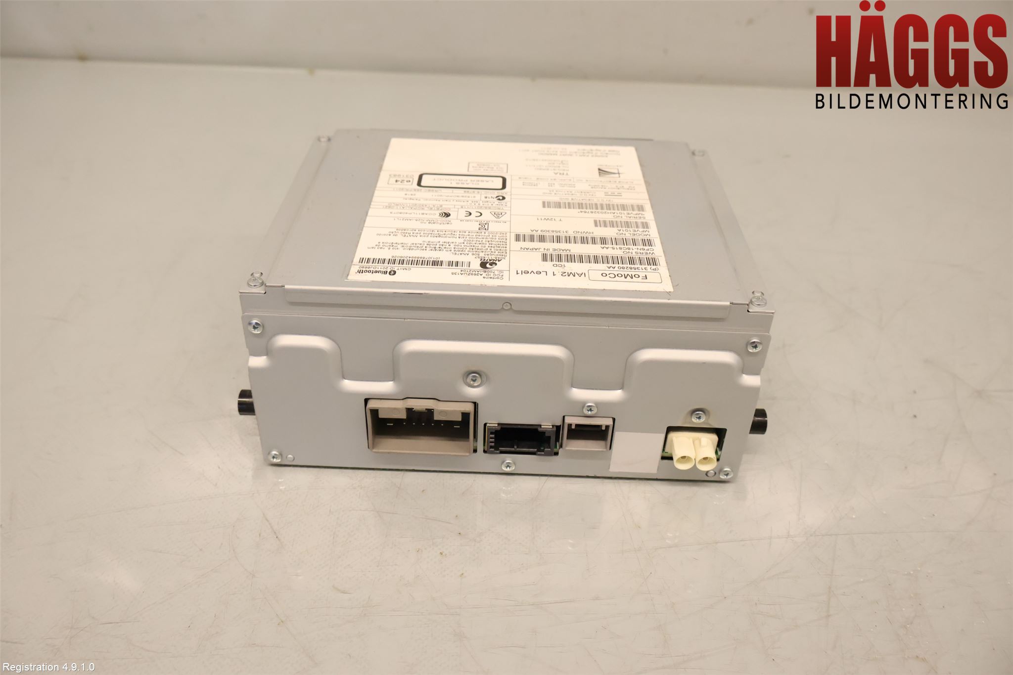 Volvo V70 08-13 Cd Radio - Multimediapanel