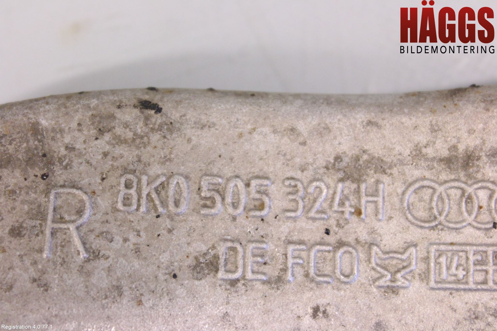 Audi Q5 09-16 Bärarm Bak Övre Höger